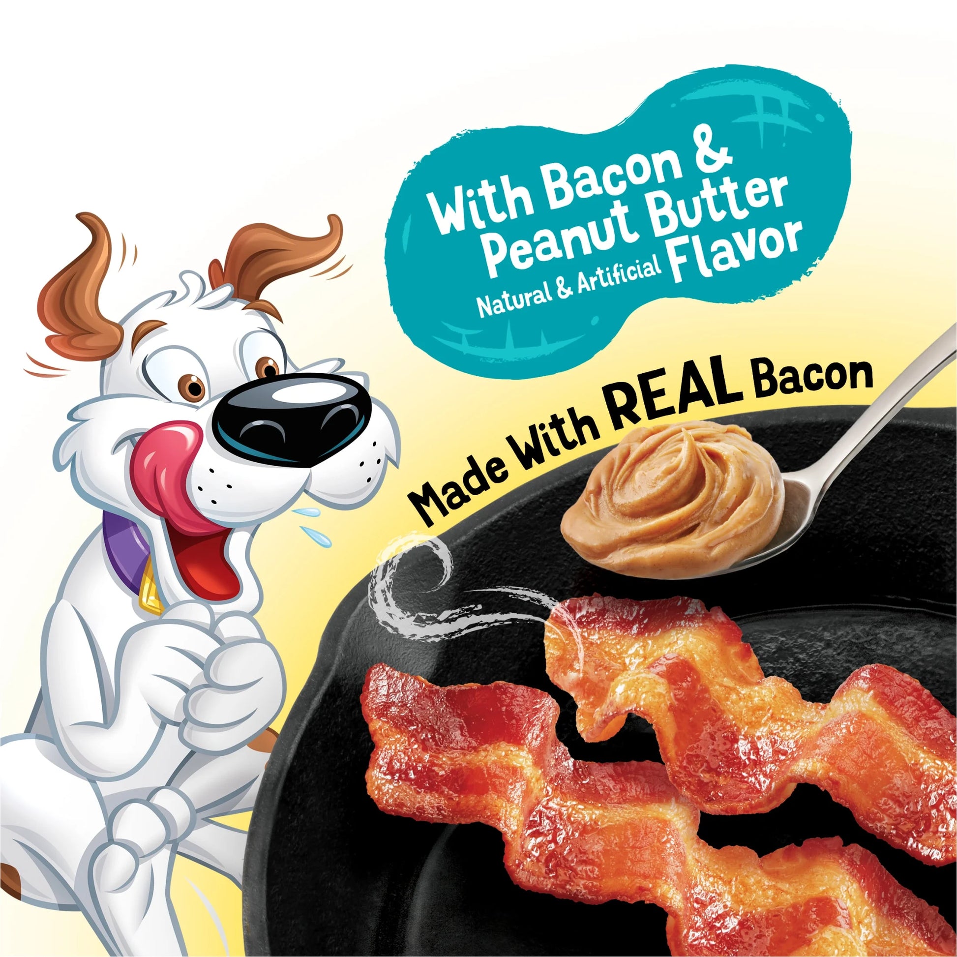 Purina  Strips Bacon and Peanut Butter Flavor Dog Treats