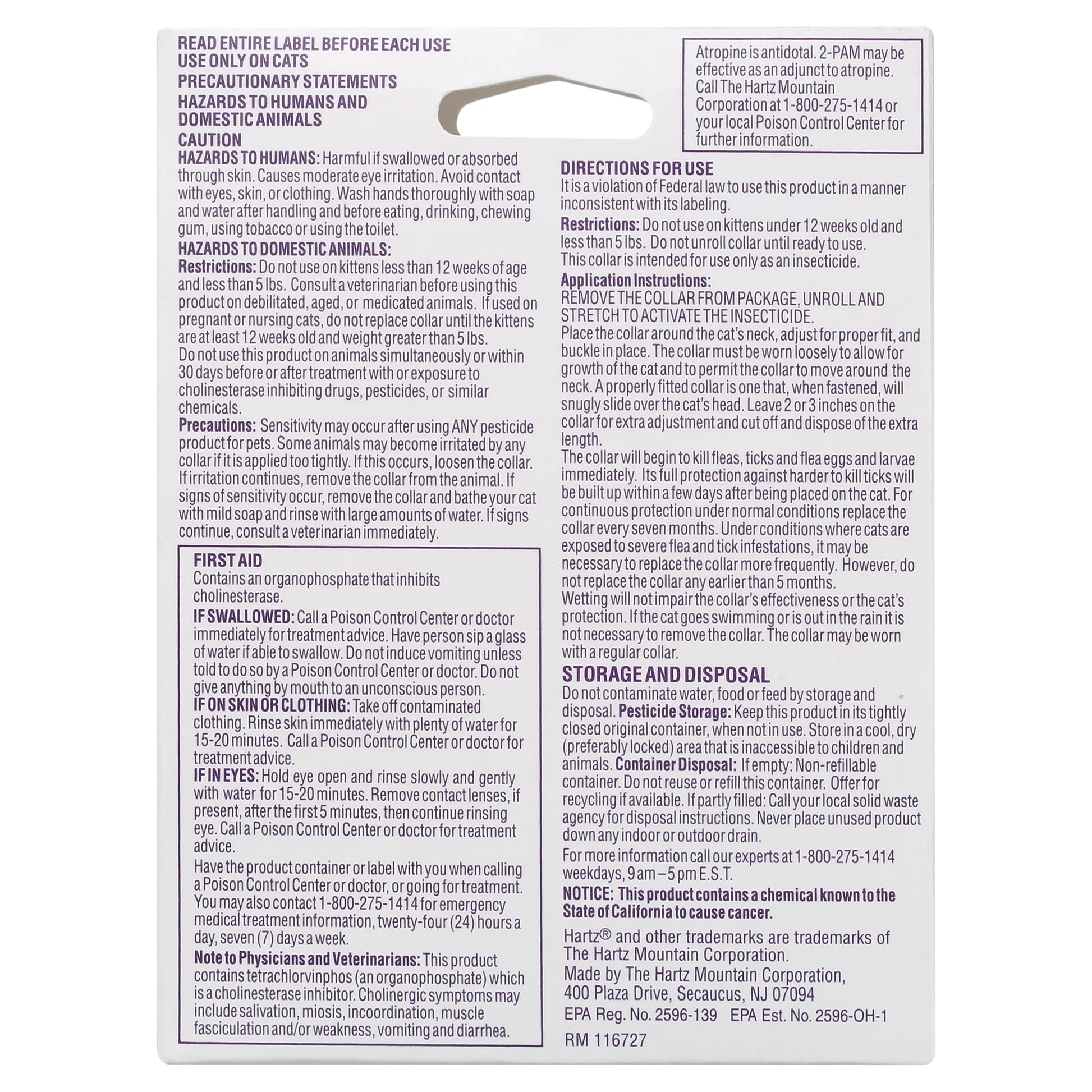 Ultraguard Plus Flea and Tick Collar for Cats and Kittens, 7-Month Protection, Single Unit