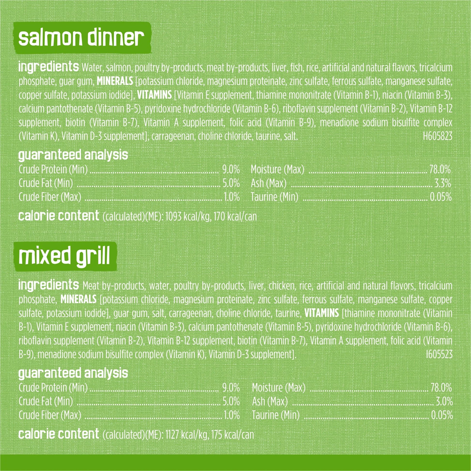 Purina  Pâté Salmon, Turkey, and Mixed Grilled Wet Cat Food, 5.5 oz Can, 12-Pack