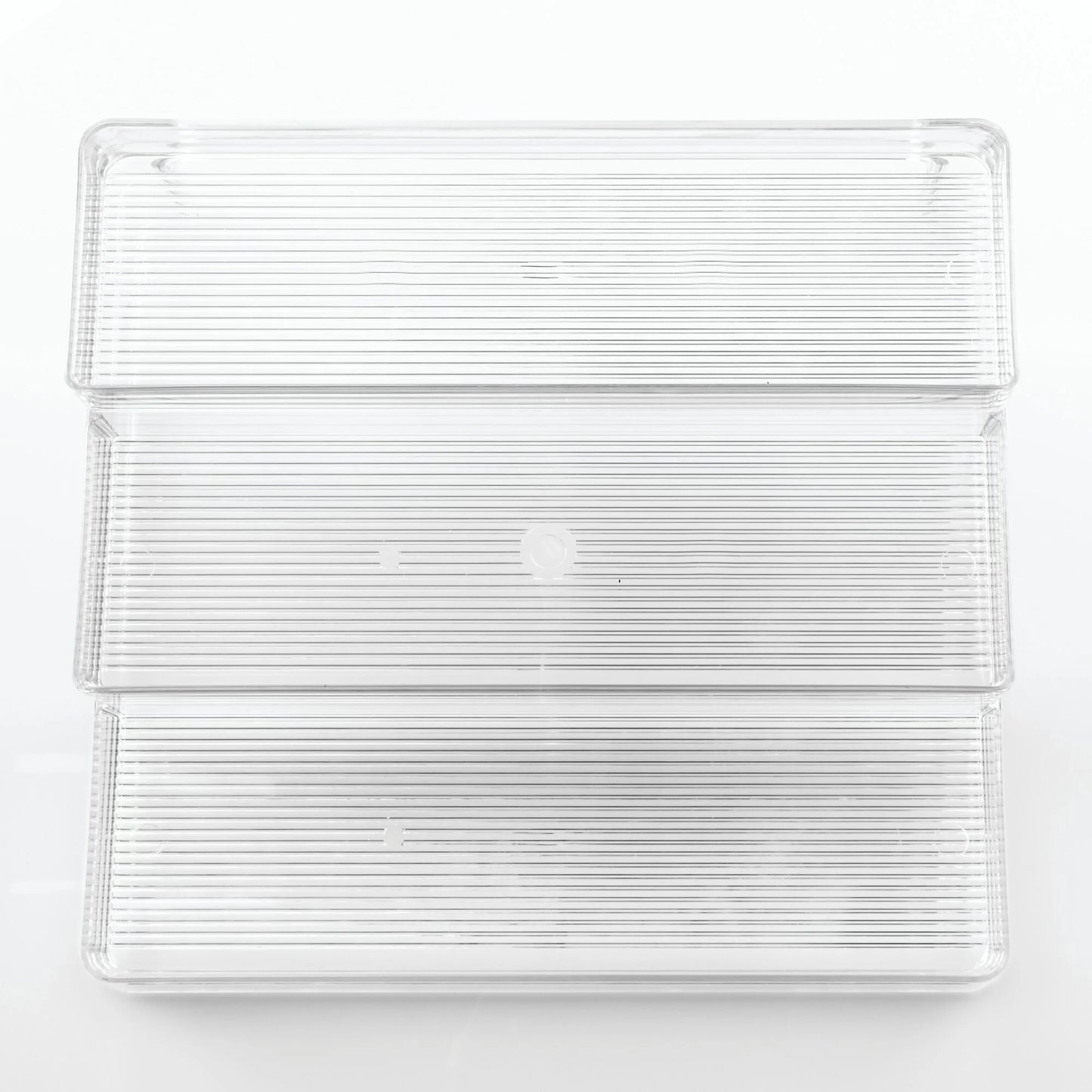 Bpa-Free Plastic 3-Tiered Spice Kitchen Organizer, Clear