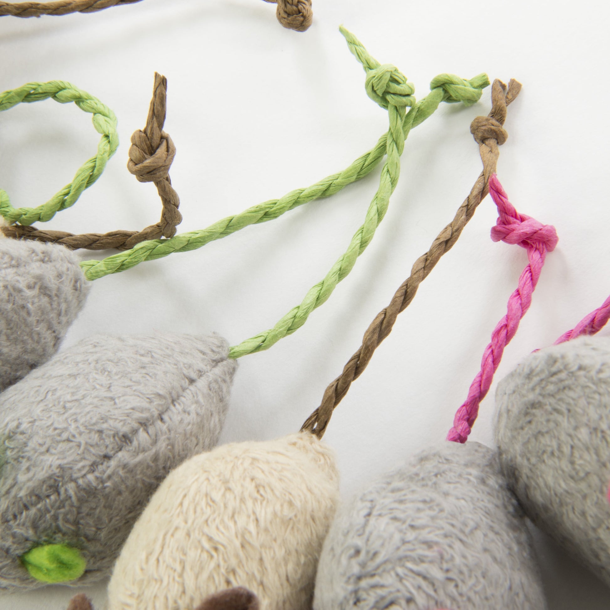 Skitter Critters Value Pack - Soft Plush Catnip-Filled Mice Toys, 10 Count