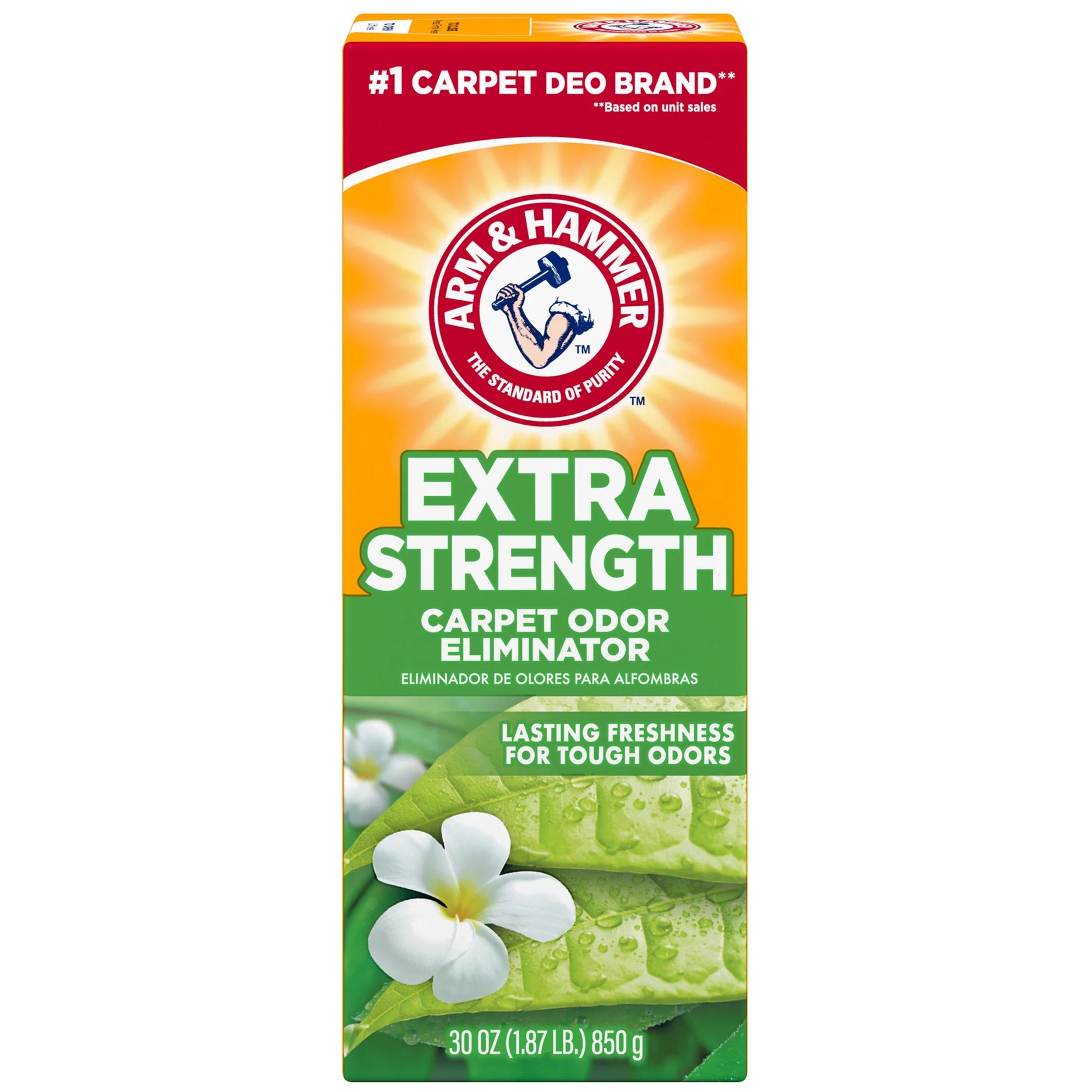 Extra Strength Carpet Odor Eliminator Powder with Fresh Scent, 30 Oz