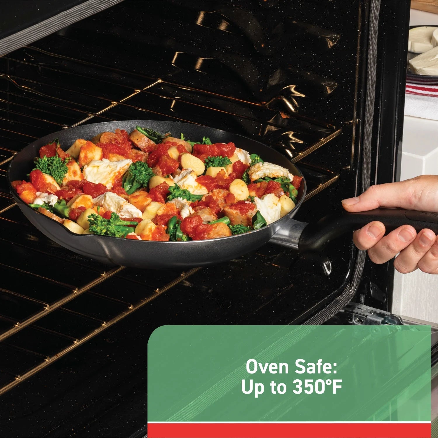 Easy Care, 20 Piece Non-Stick Pots and Pans Cookware Set, Grey