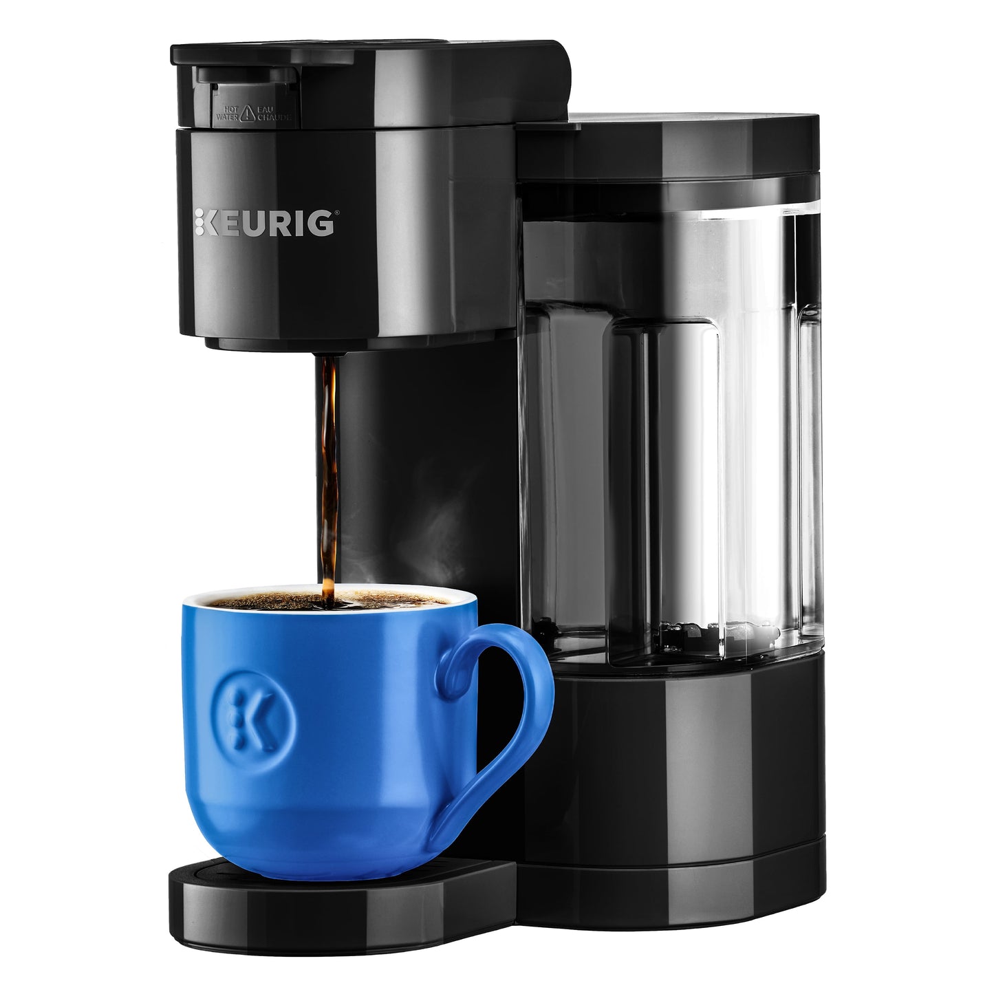 K-Express Essentials Black Single-Serve K-Cup Pod Coffee Maker