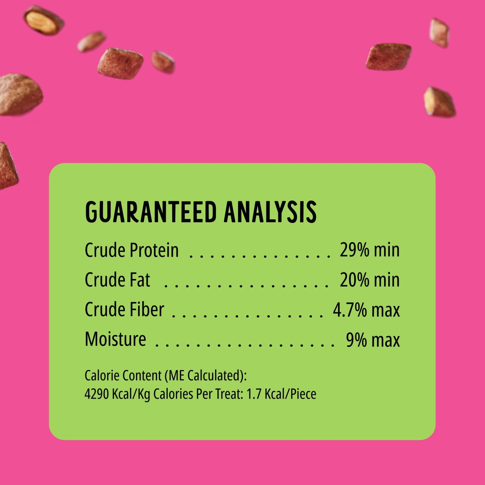 Cat Bites - Catnip & Chicken Cheddar Flavor, Crunchy and Soft Cat Treats, 16 Oz Tub