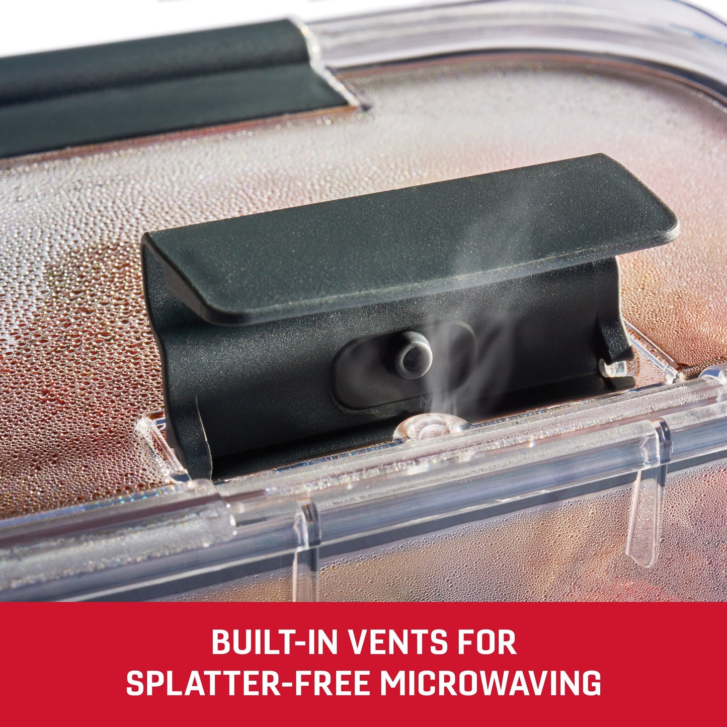 Brilliance Leak-Proof Stain Resistant Clear Food Storage Containers, 10 Piece Set