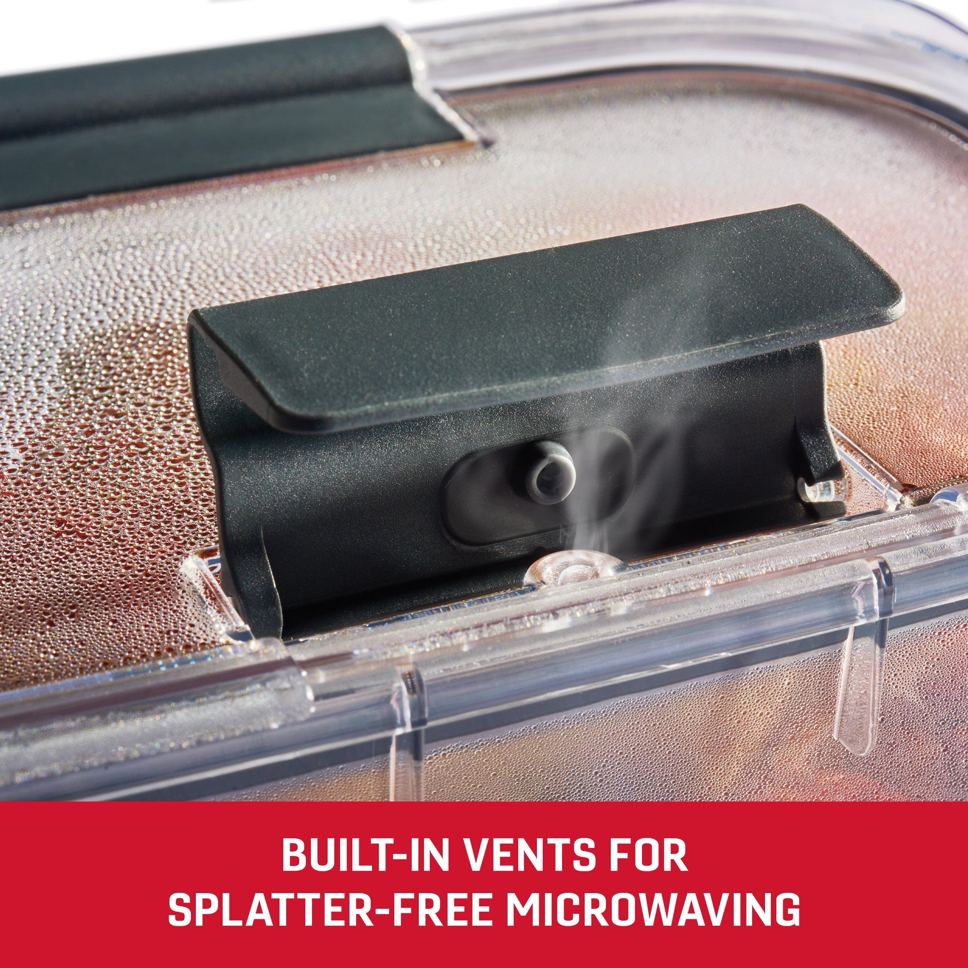 Brilliance Leak-Proof Stain Resistant Clear Food Storage Containers, 10 Piece Set