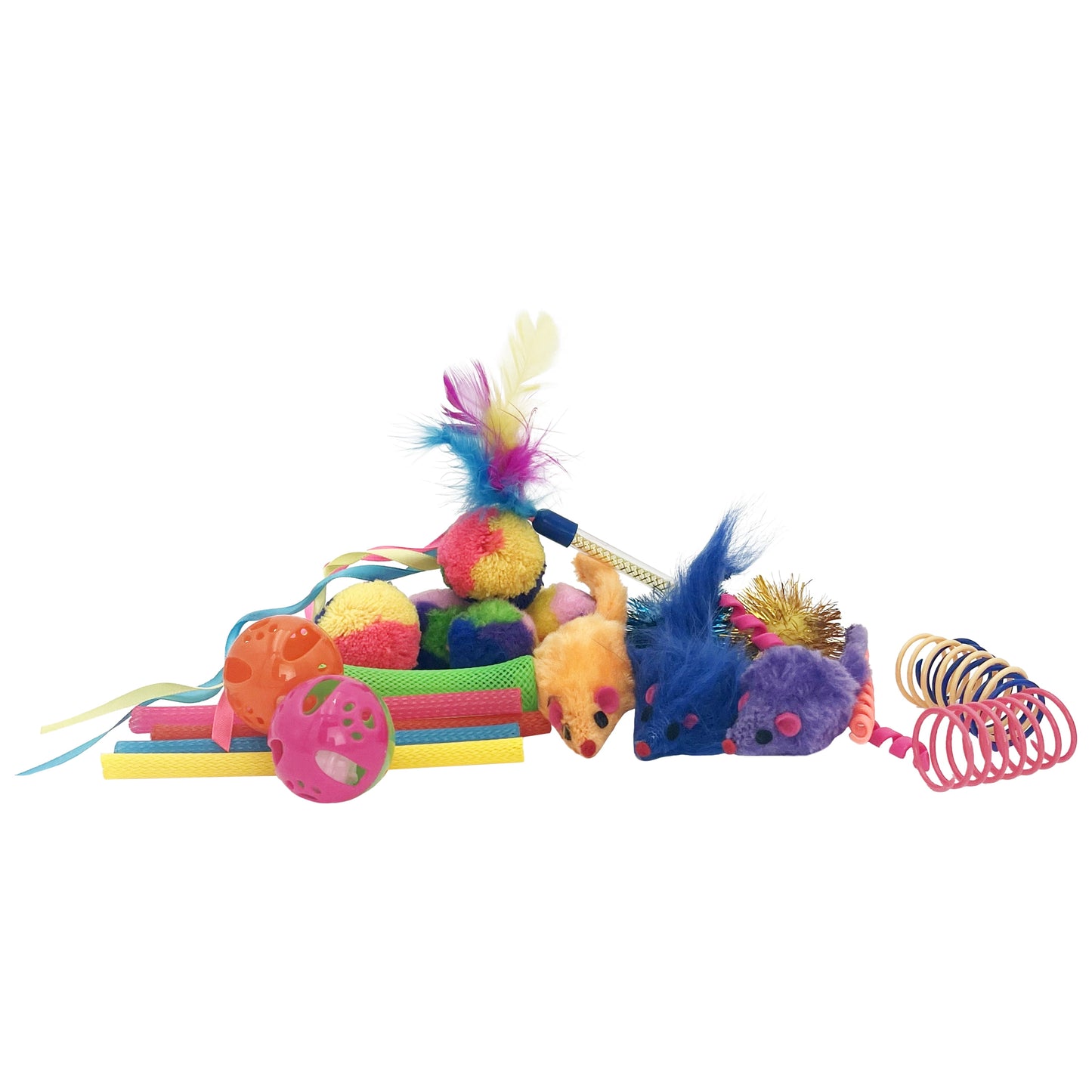 24-Piece Assorted Cat Toy Set