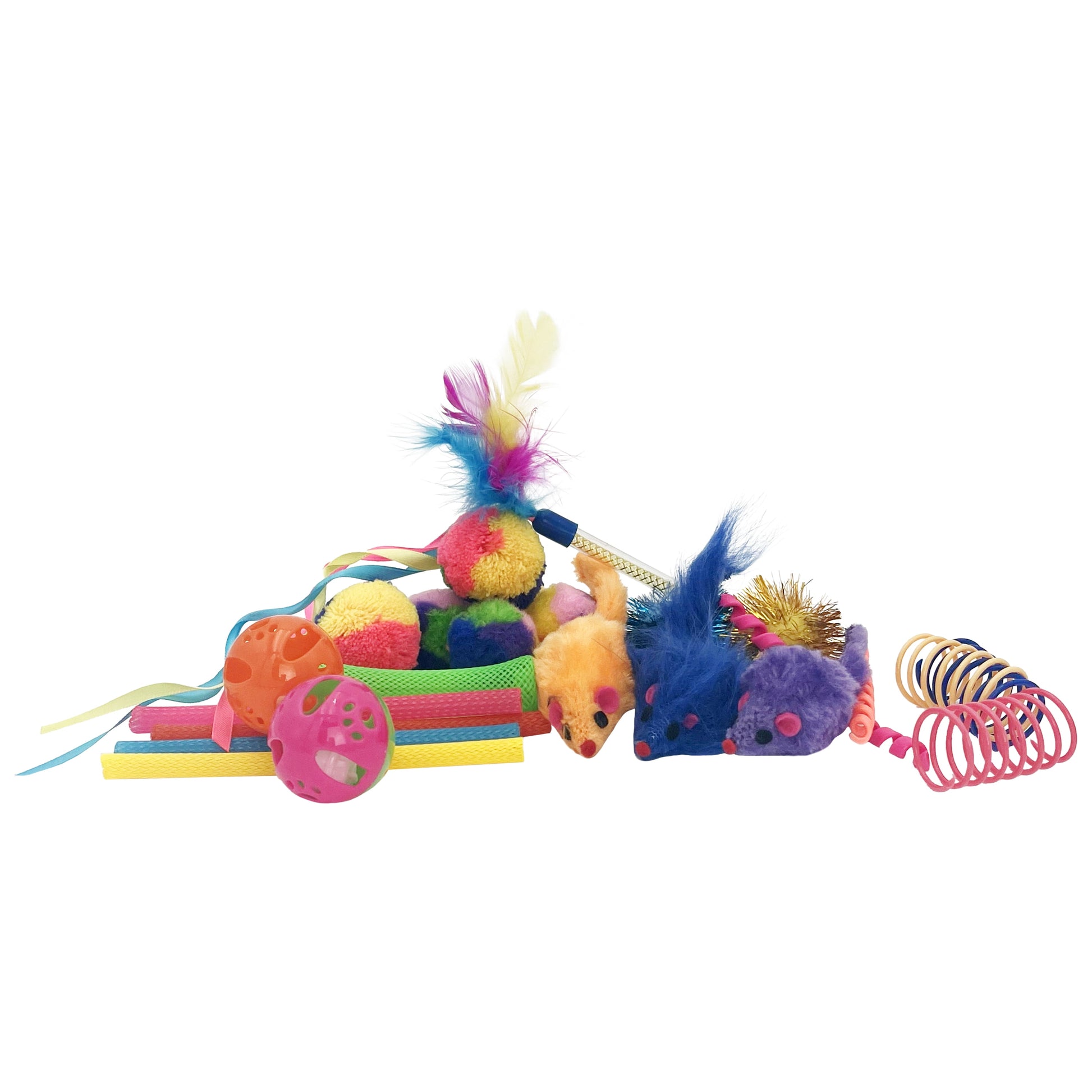 24-Piece Assorted Cat Toy Set