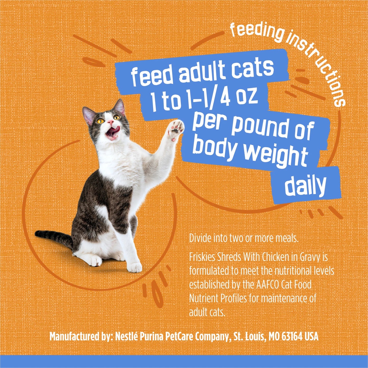 Purina Shredded Chicken in Gravy Wet Cat Food, 5.5 Oz Can