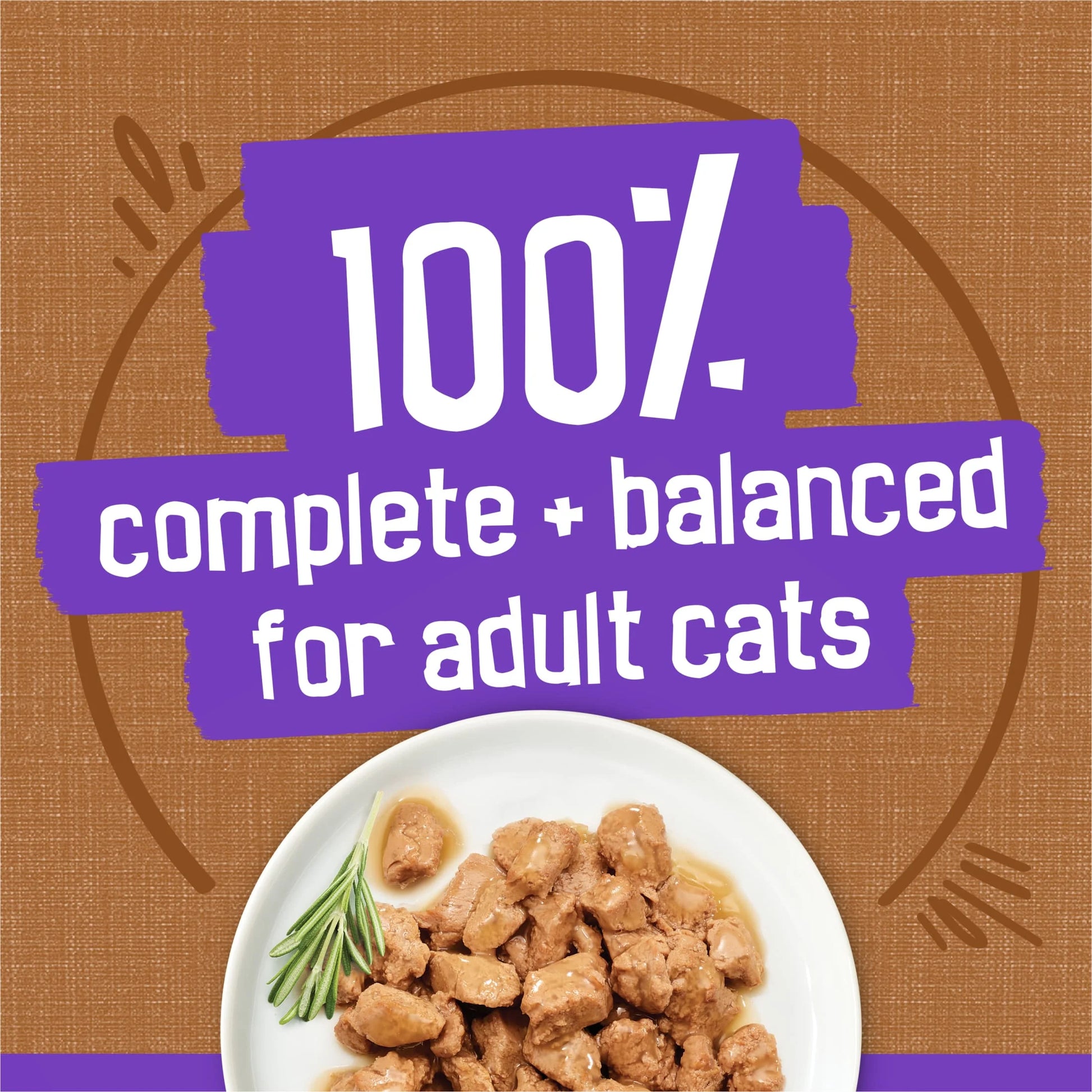 Purina  Meaty Bits Gourmet Grill in Gravy Wet Cat Food, 5.5 oz Can