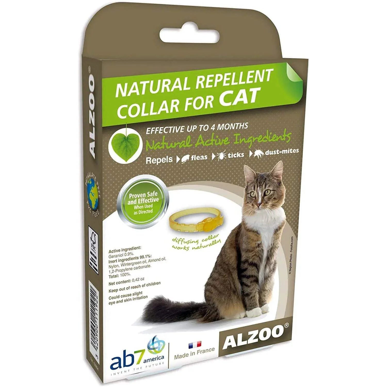Natural Flea Repellent Collar for Felines