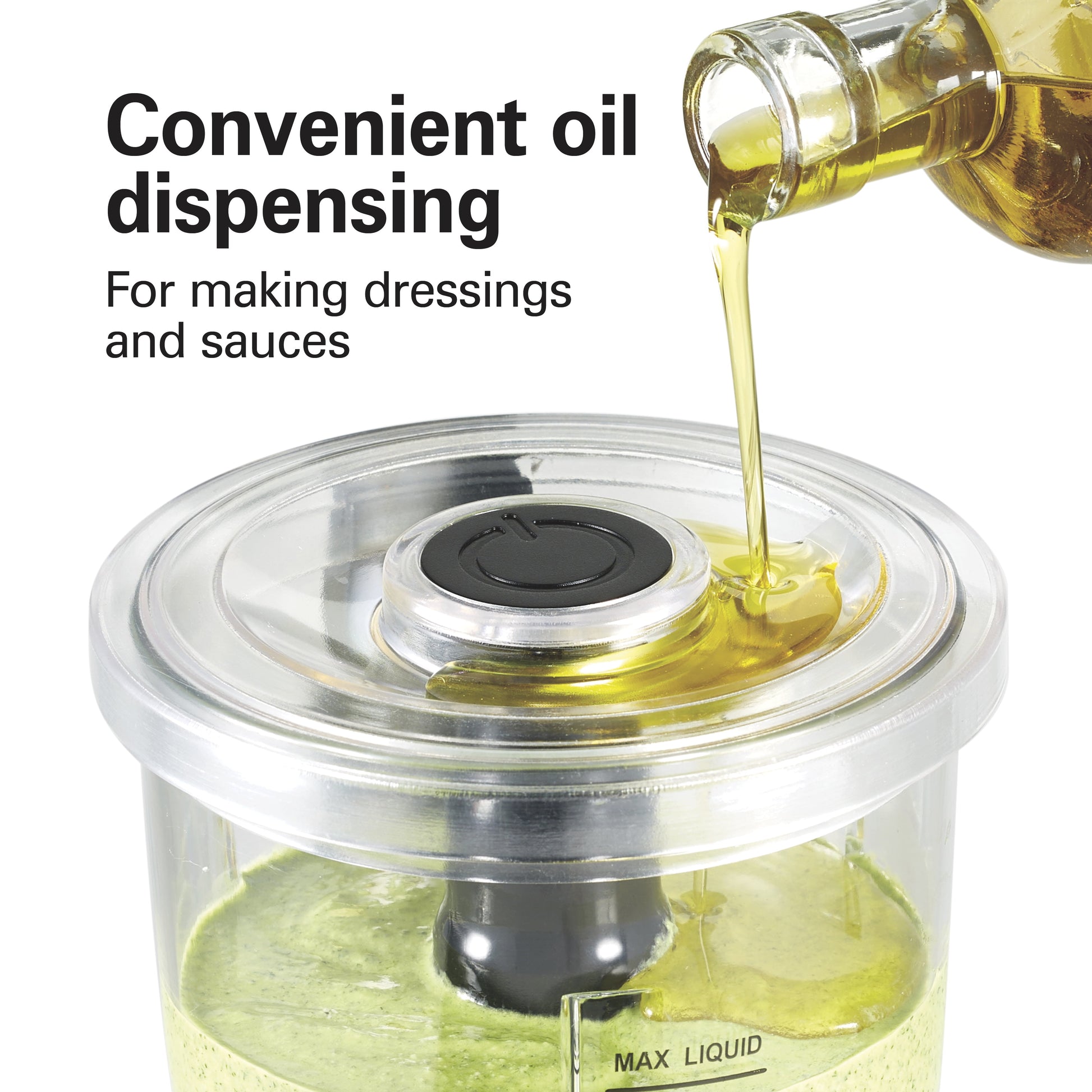 Stack & Press 2 Speed Food Chopper, 3 Cup Bowl Capacity, 72890F