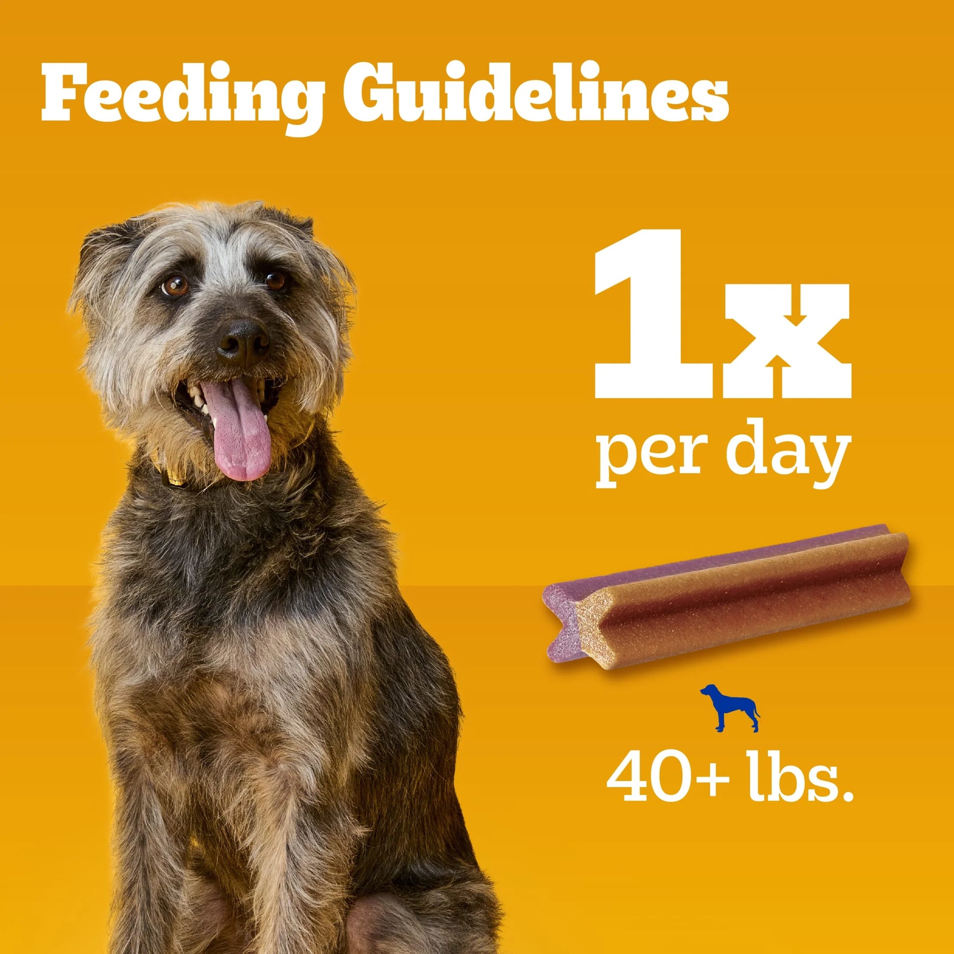 Dentastix Large Breed Dog Treats with Bacon & Chicken Flavor, 1.47 lb Bag