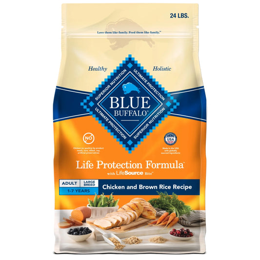 Life Protection Formula Large Breed Dry Dog Food with Chicken and Rice, 24 lb. Bag