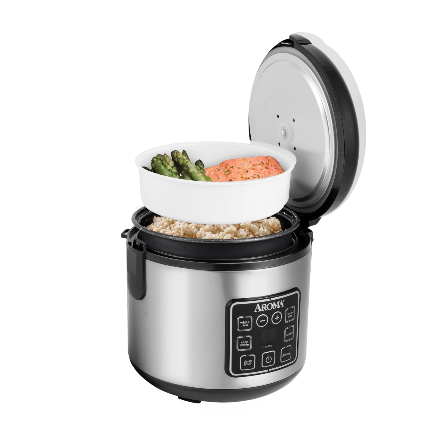 8-Cup Electric Rice Cooker, Granite Coating