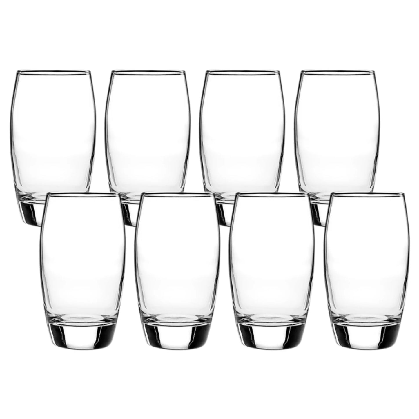 Ellendale Drinking Glasses, 16 Ounces, Set of 8