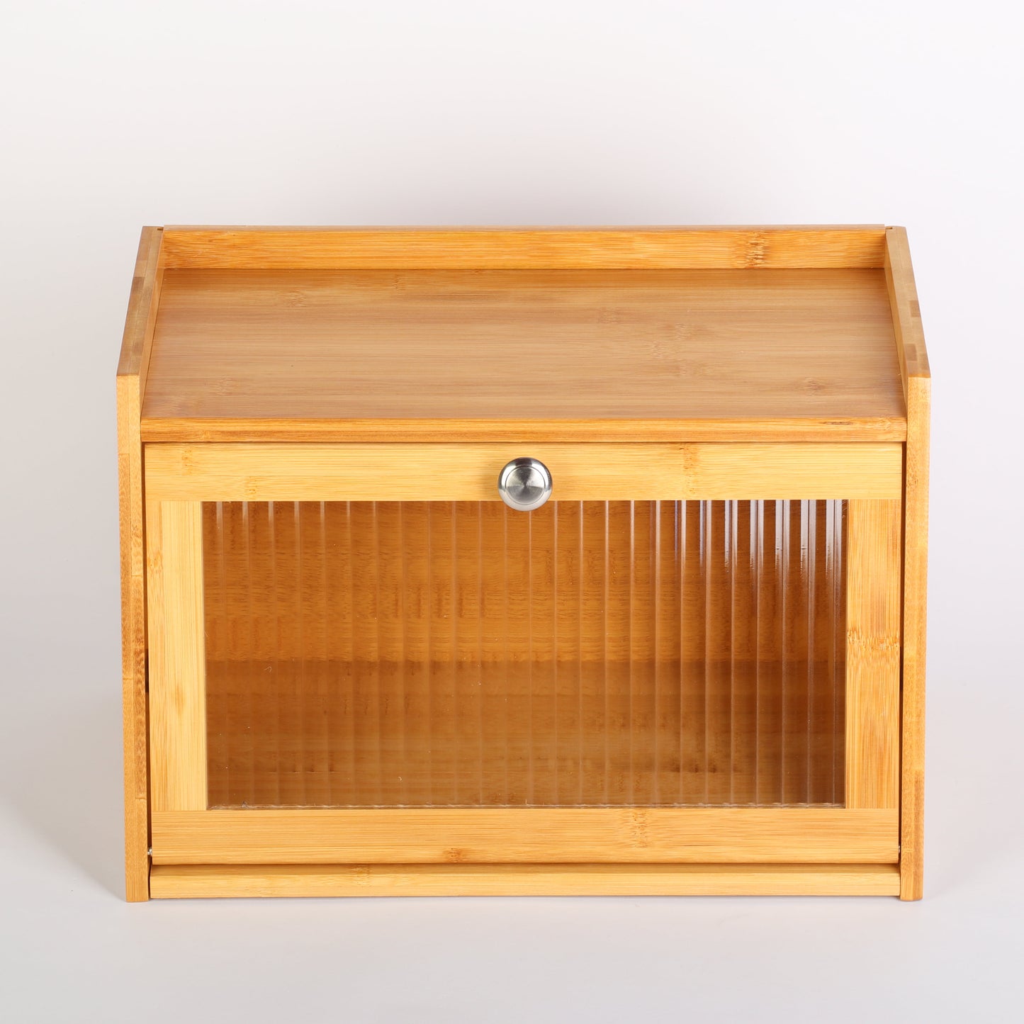 Bamboo Bread Box, Bread Box for Kitchen Counter, Large Bread Storage Container, Bread Bin for Bakery Products, Bread Holder Container, Natural