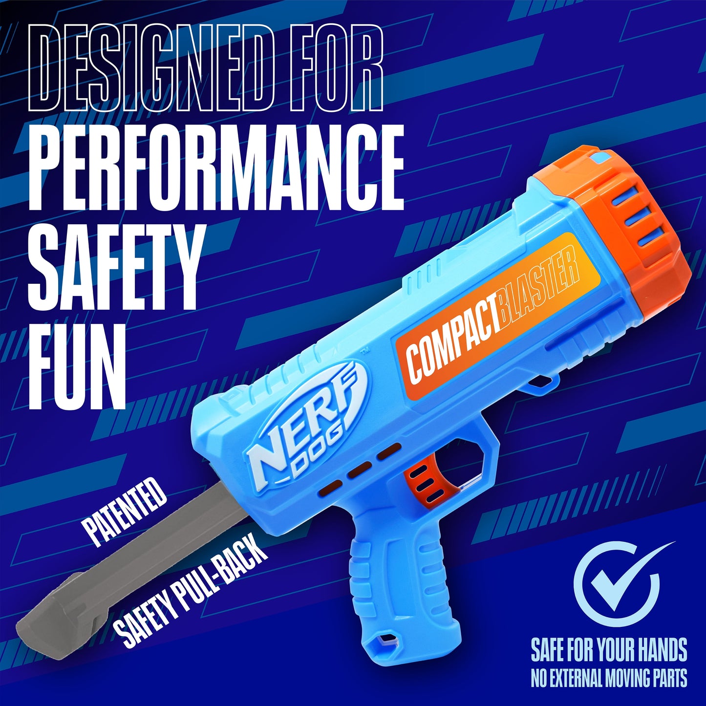 Compact Tennis Ball Launcher with Two Balls, 12-Inch