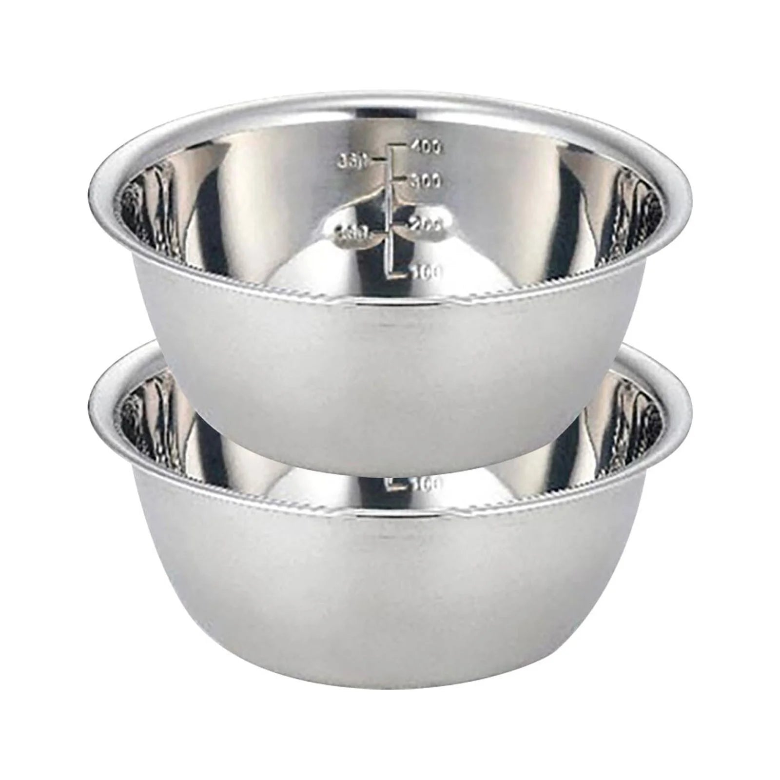 Mixing Bowls 3 Piece Stainless Steel Nesting Bowls Set for Baking & Prepping 5-In-1 Multifunction Large Stainless Steel Mixing Bowl Set, BPA Free, Dishwasher Safe|Kitchen Cooking Baking Supplies