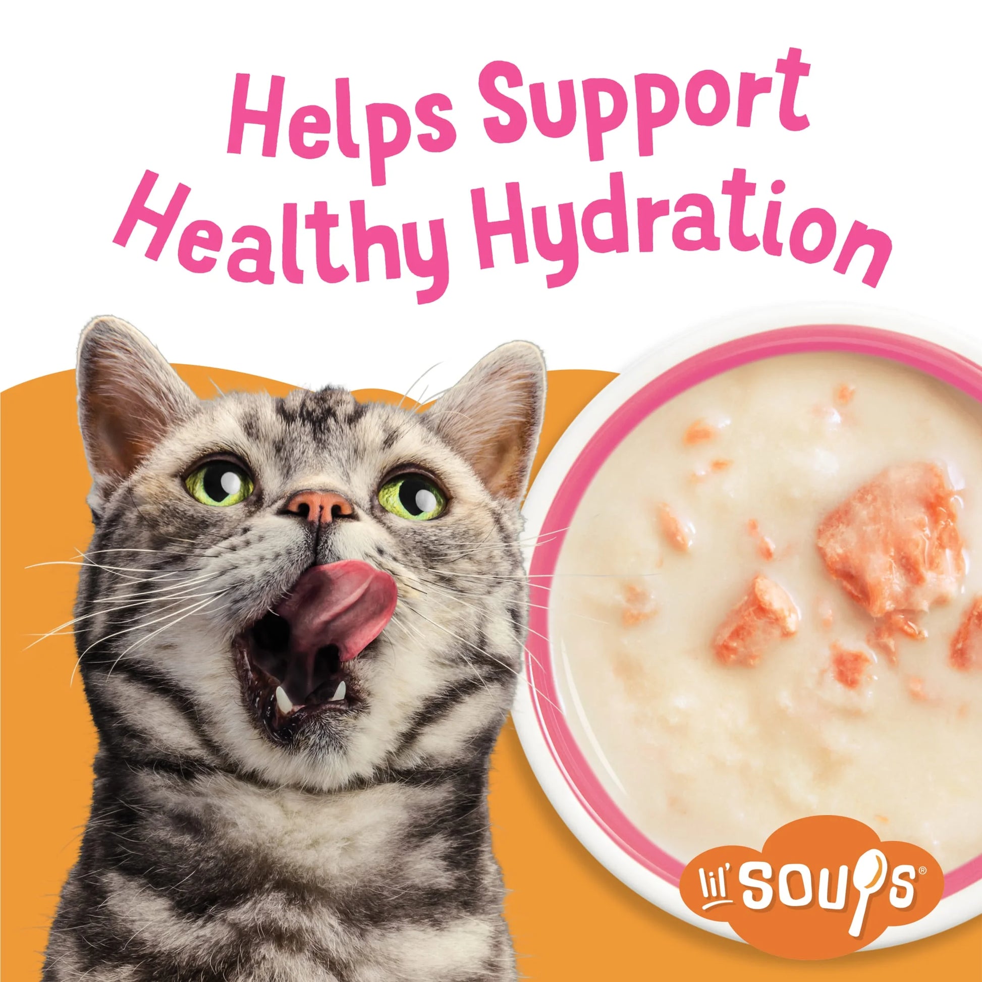 Purina  Grain-Free Lickable Cat Food Toppers with Sockeye Salmon in Chicken Broth