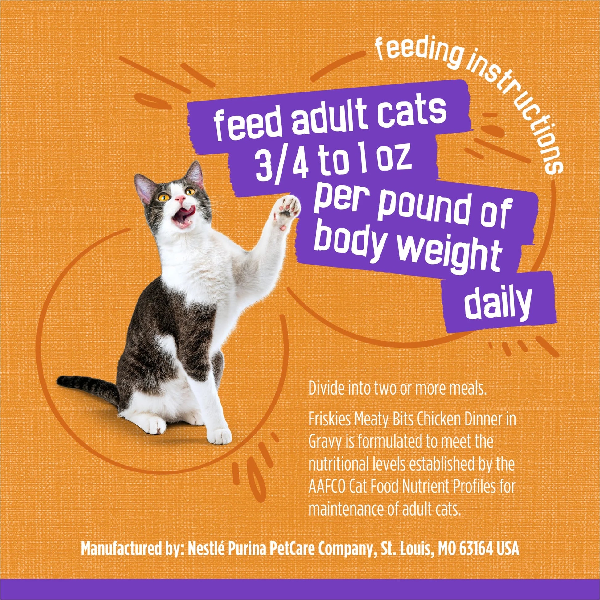 Meaty Bits Chicken Dinner in Gravy Wet Cat Food, 5.5 oz Can