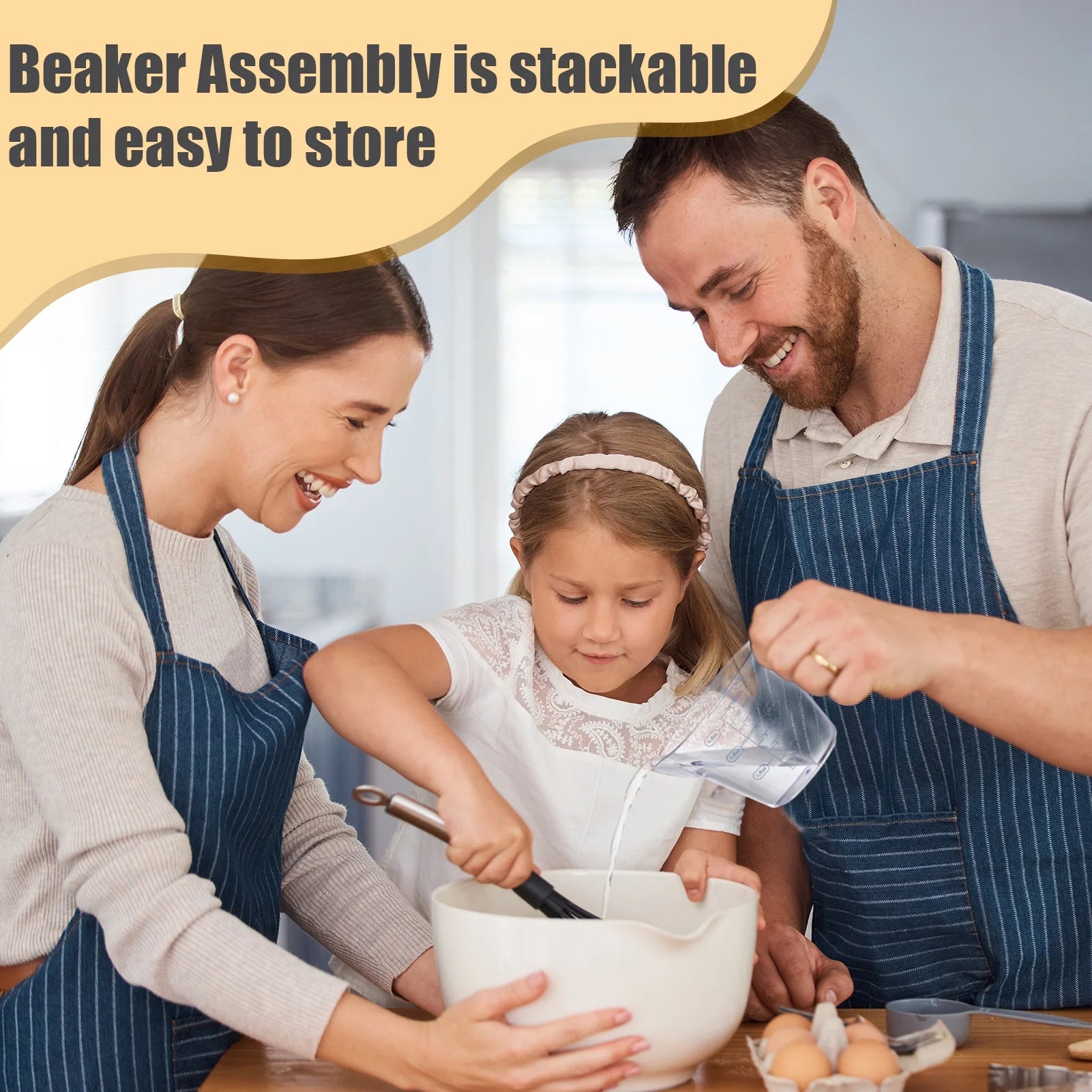 14-Piece Measuring Cups and Spoons Set, Nesting Stainless Steel Measuring Cups Spoons with Plastic Measuring Cup for Dry and Liquid Ingredients, Kitchen Cooking & Baking Gadgets