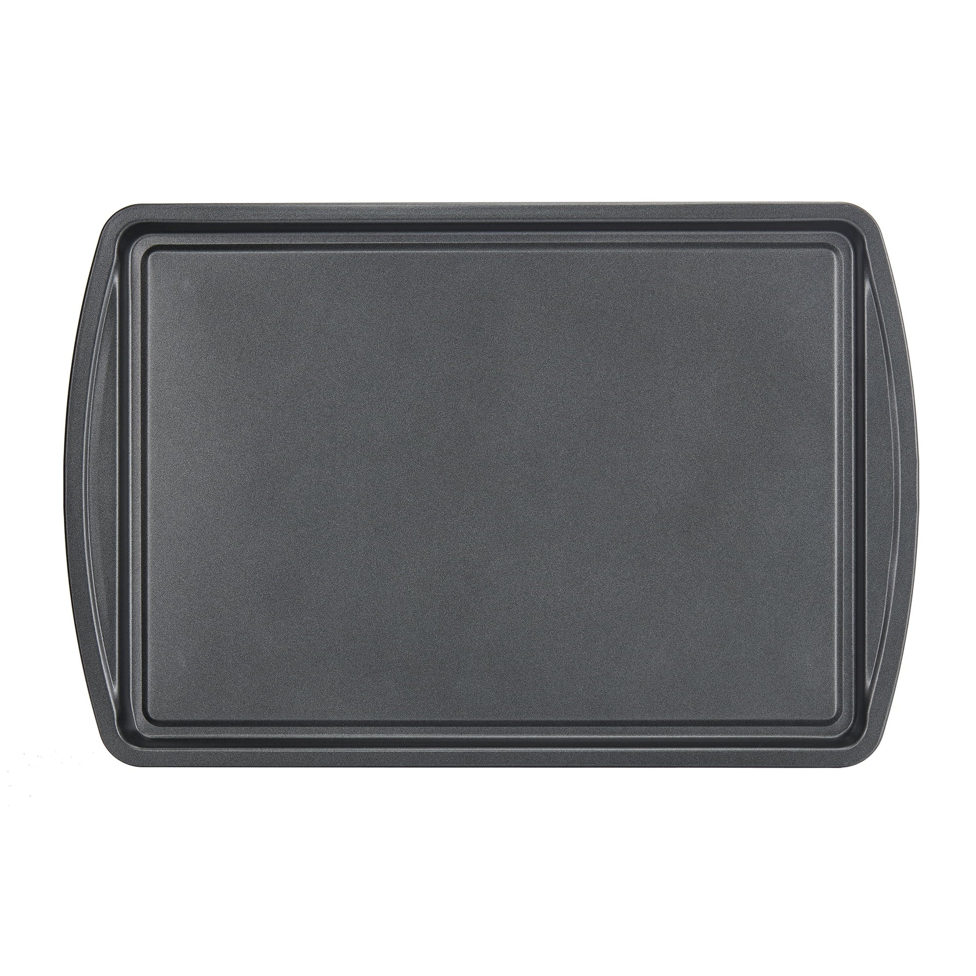 6 Piece Non-Stick Carbon Steel Bakeware Set with Cake, Muffin, Cookie and Loaf Pans, Gray