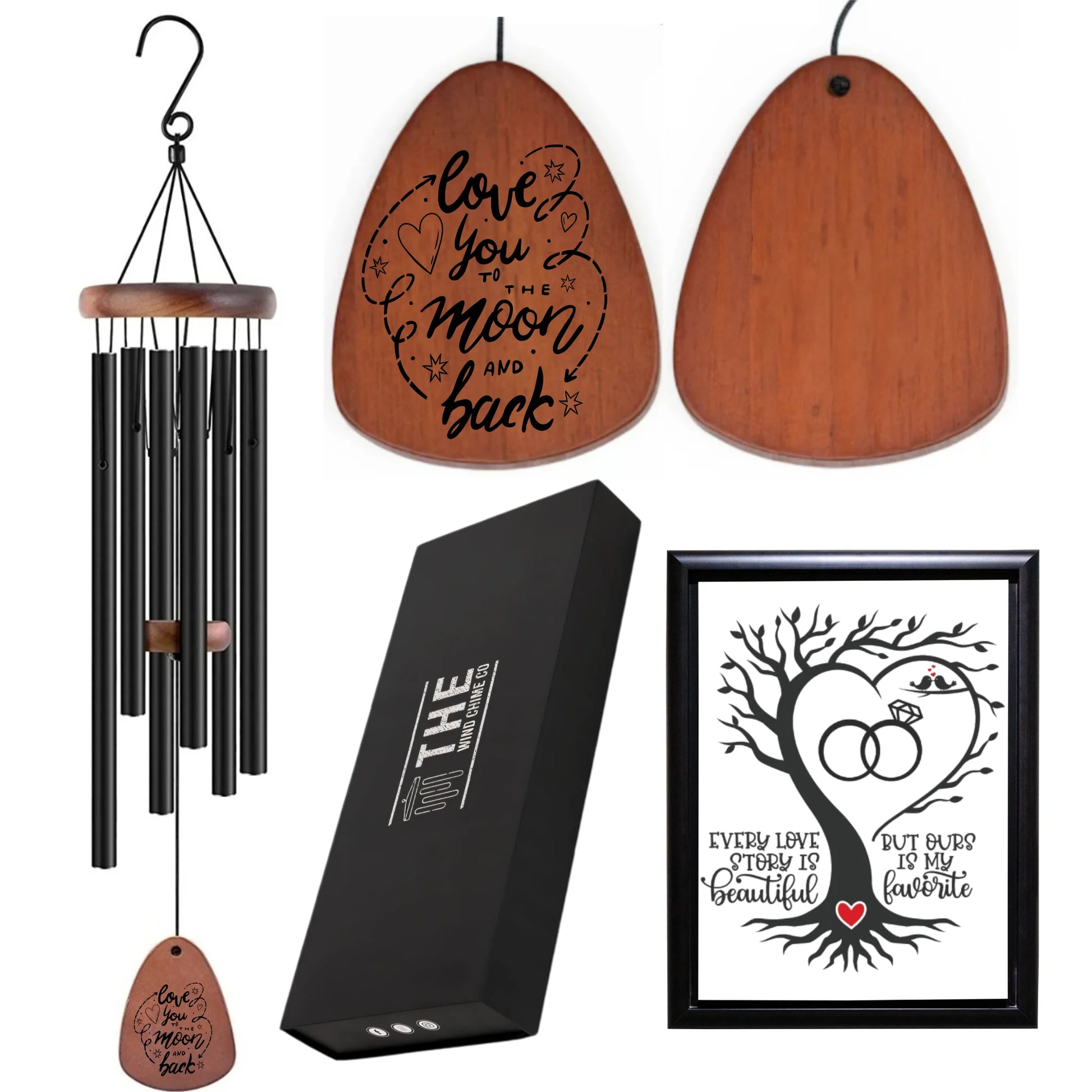 32" Memorial Wind Chimes - Thoughtful Gift for Special Occasions or Reflections