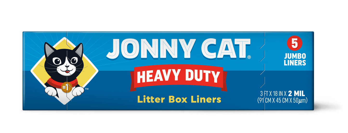Heavy Duty Jumbo W/Drawstring Litter Box Liners, 5 Ct