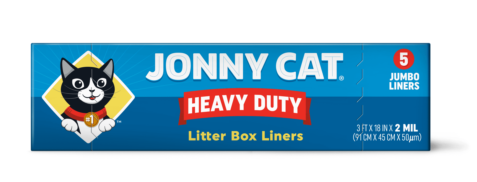 Heavy Duty Jumbo W/Drawstring Litter Box Liners, 5 Ct