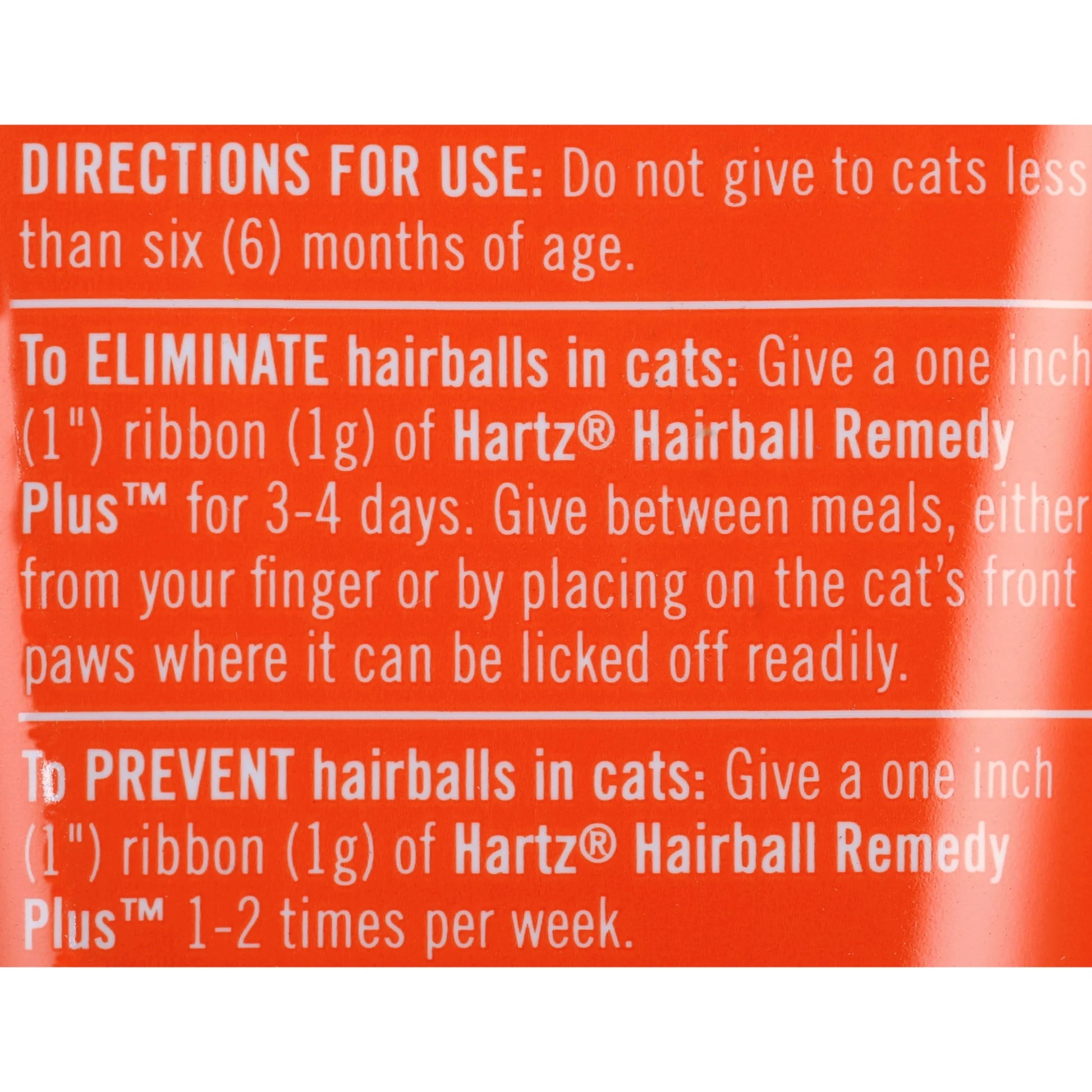 Hairball Remedy plus Paste for Cats and Kittens, Salmon Flavor, 2.5Oz Tube