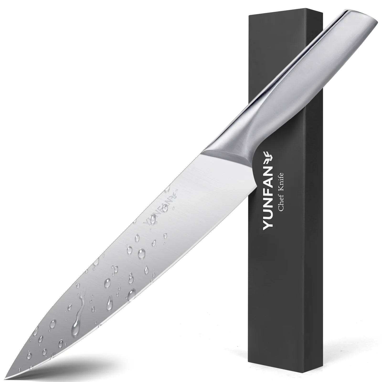Professional Kitchen Knives, Sharp Knives for Kitchen High Carbon Stainless Steel, Sliver
