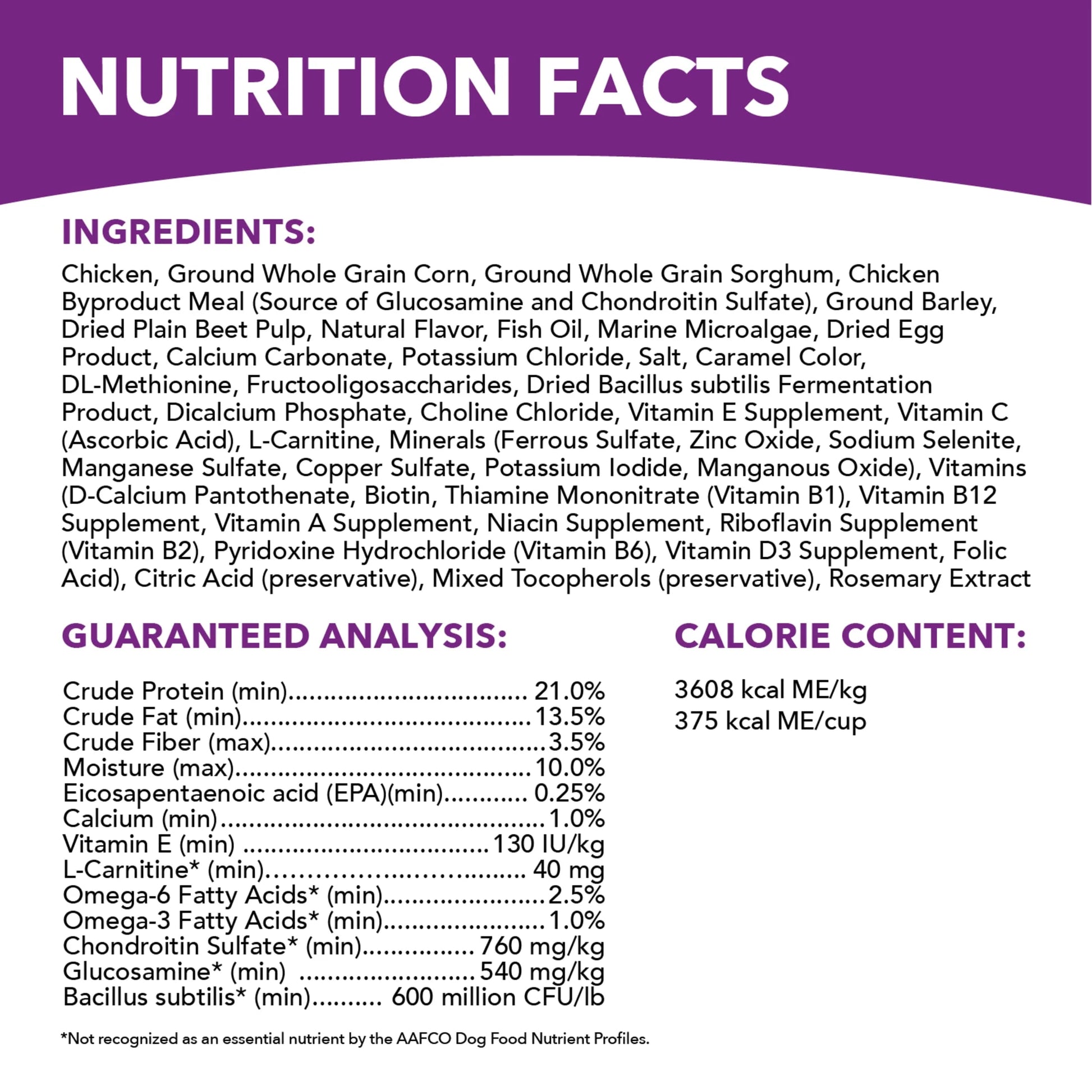 Advanced Health Mobility Support Chicken and Whole Grain Recipe Adult Dry Dog Food, 13.5 lb Bag