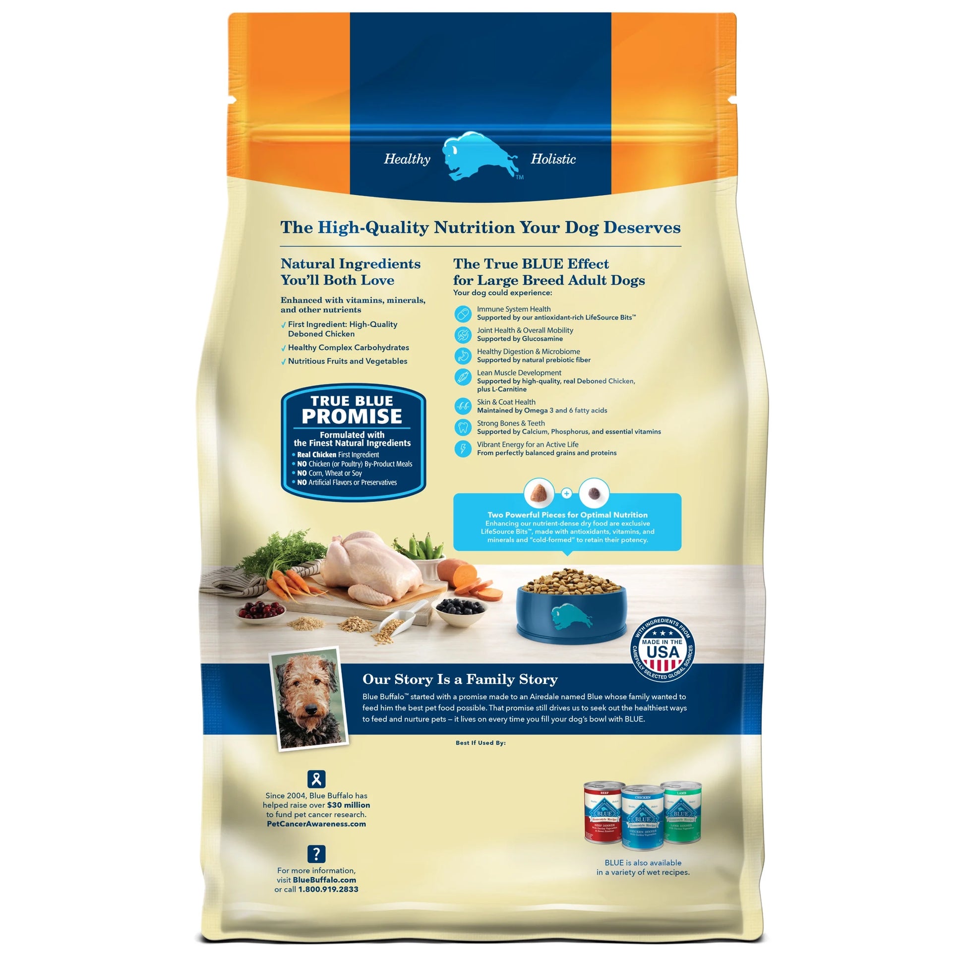 Life Protection Formula Large Breed Dry Dog Food with Chicken and Rice, 24 lb. Bag