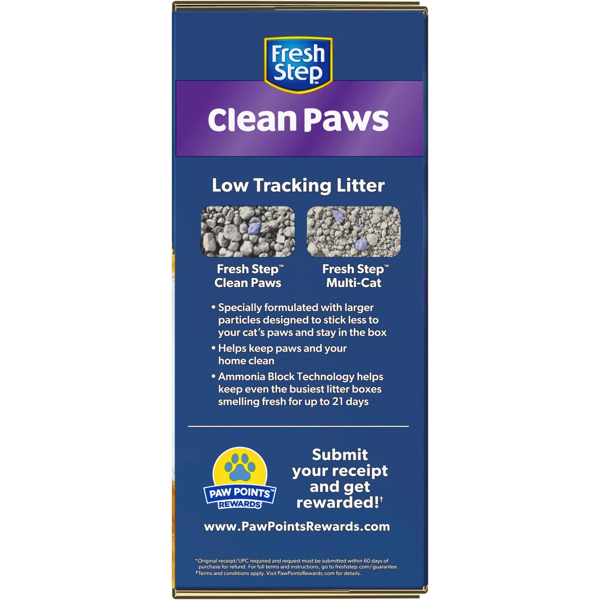 Clean Paws Multi-Cat Scented Clumping Litter with the Power of Febreze, 22.5 Lbs