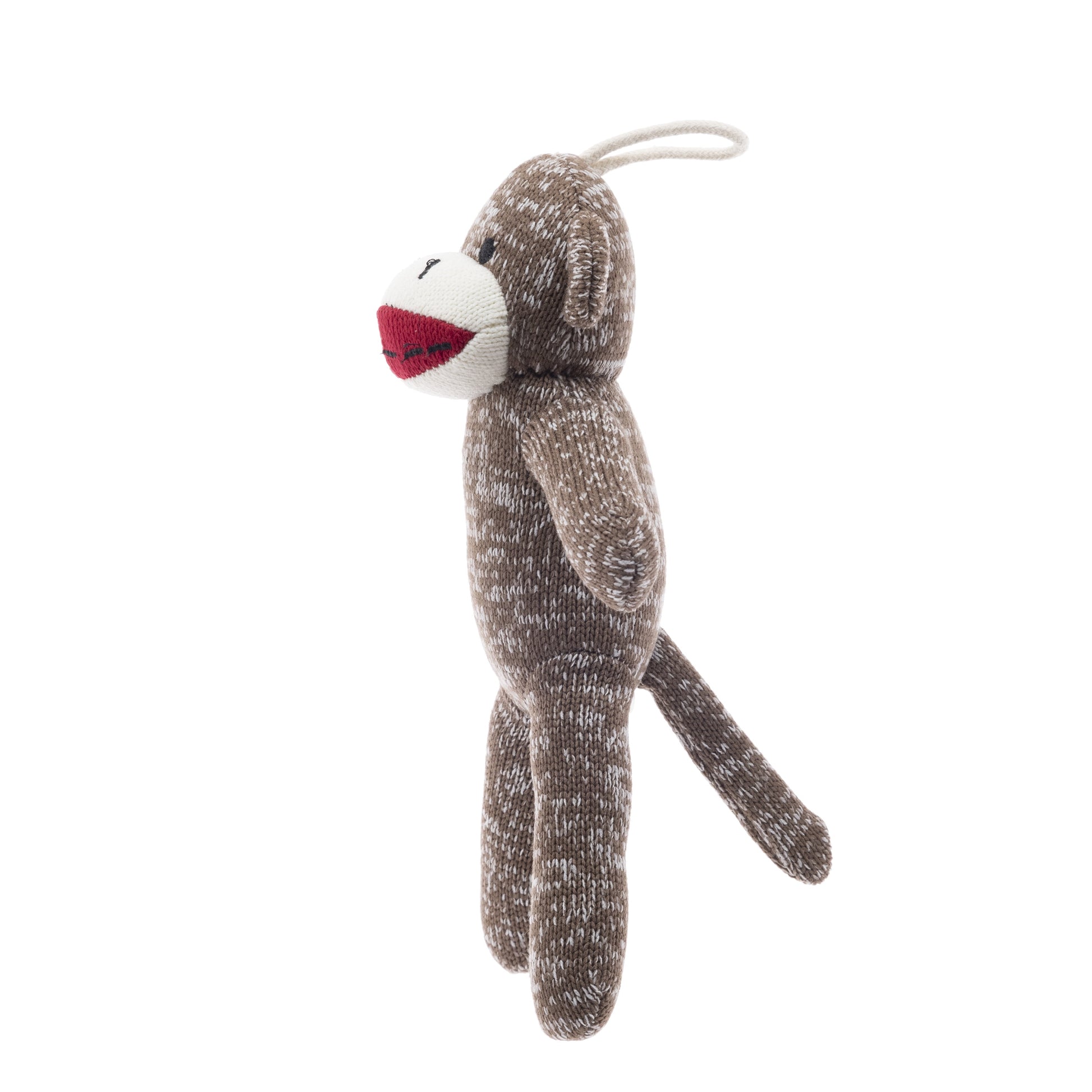 Cozy Buddy Sock Monkey Dog Toy - Chew Level 1