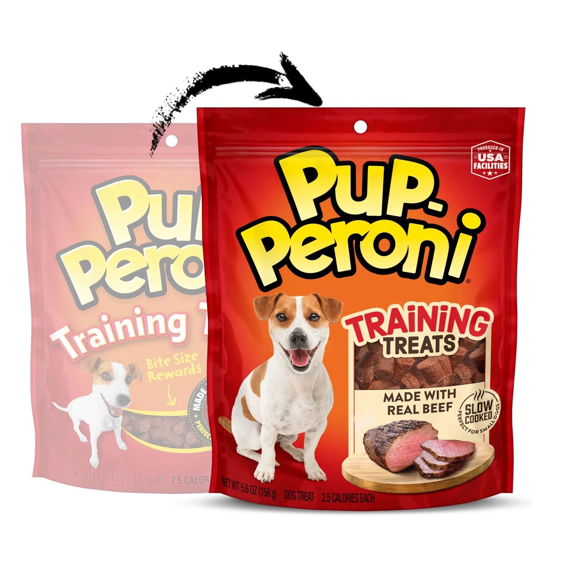 Pup Peroni Real Beef Dog Training Treats, 5.6 oz Bag