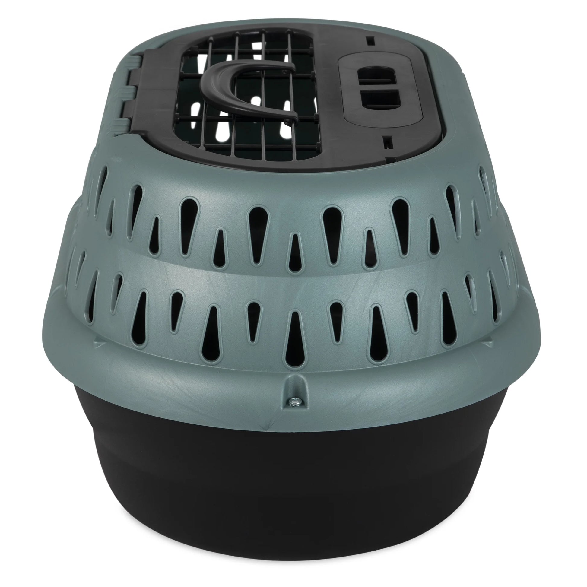 Top Load Pet Carrier for Cats, 19" Length, Suitable for Pets up to 10 lbs, Green