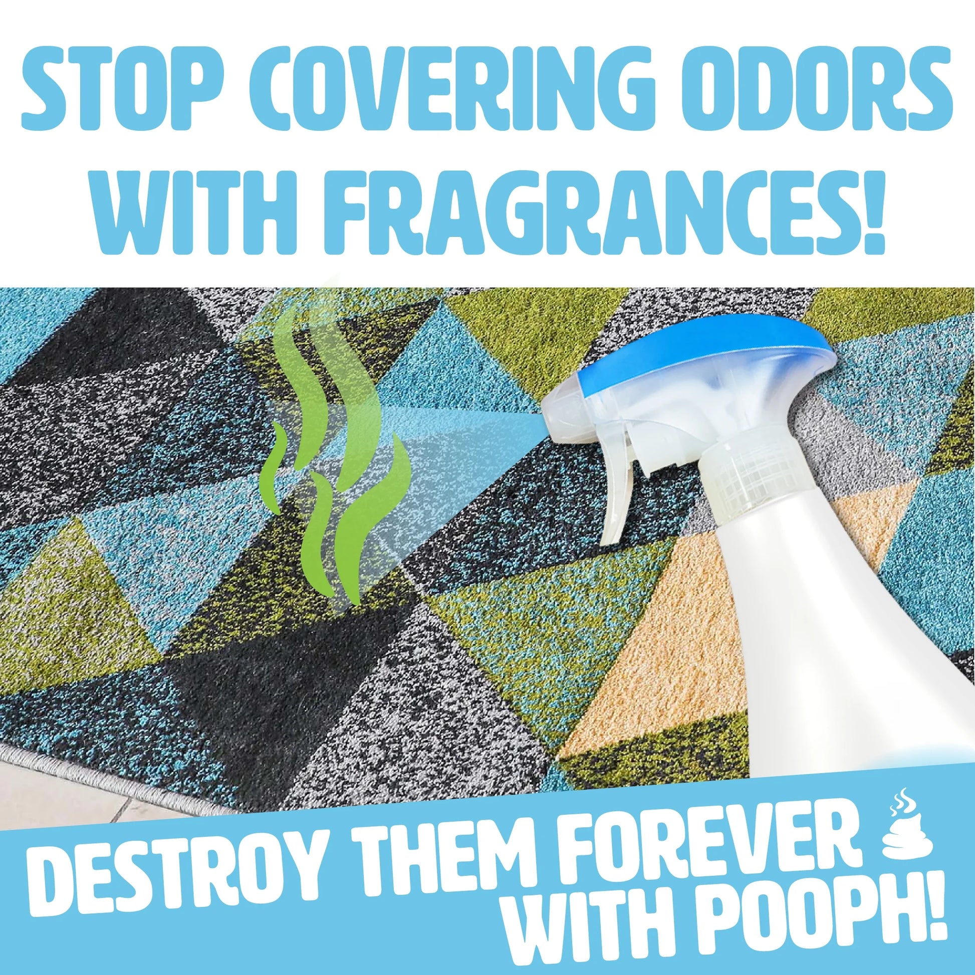 Pet Odor Eliminator Spray, 24 oz, Unscented, Non-Toxic Formula