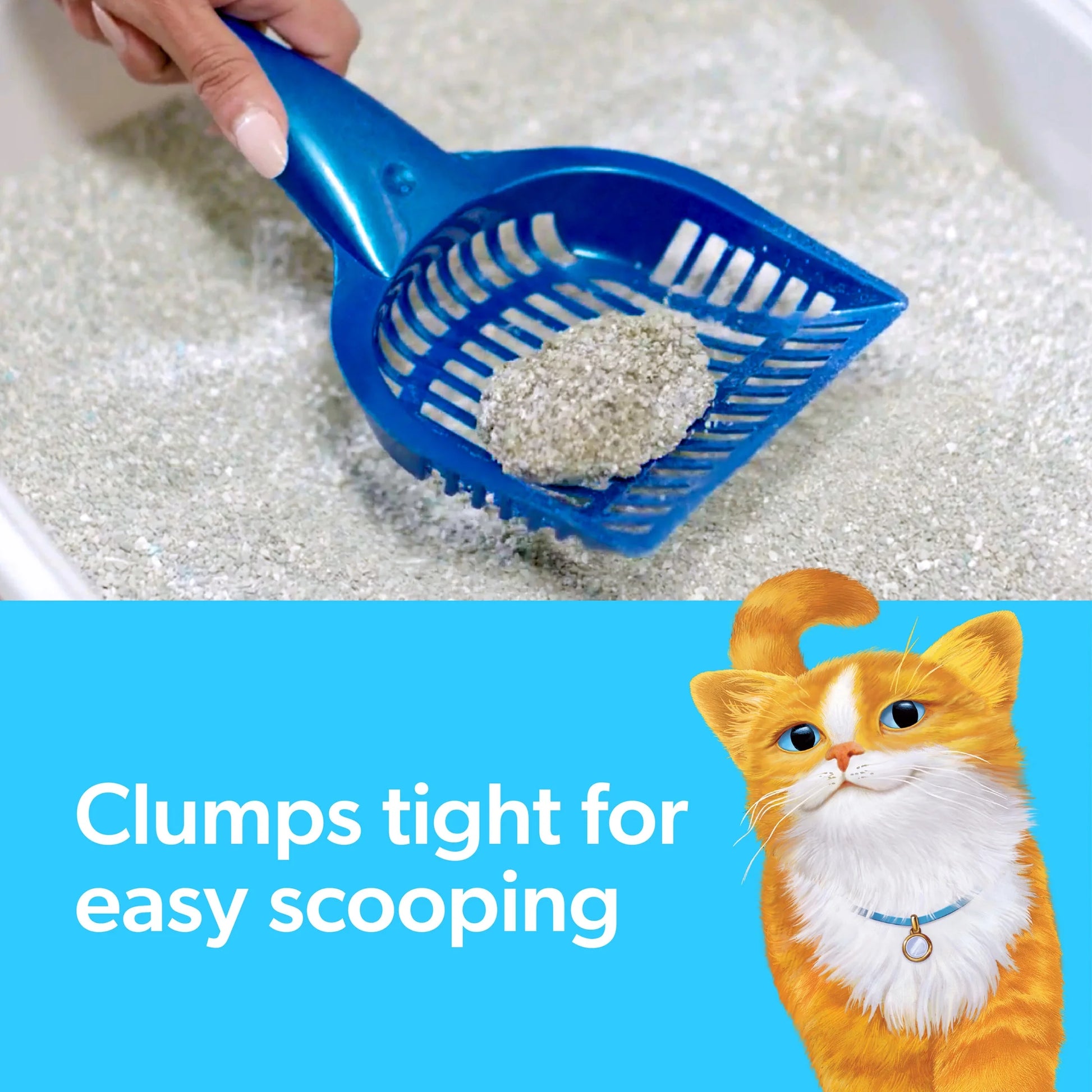 Lightweight Extreme Scented Clumping Cat Litter with Febreze, 15.4 Lbs