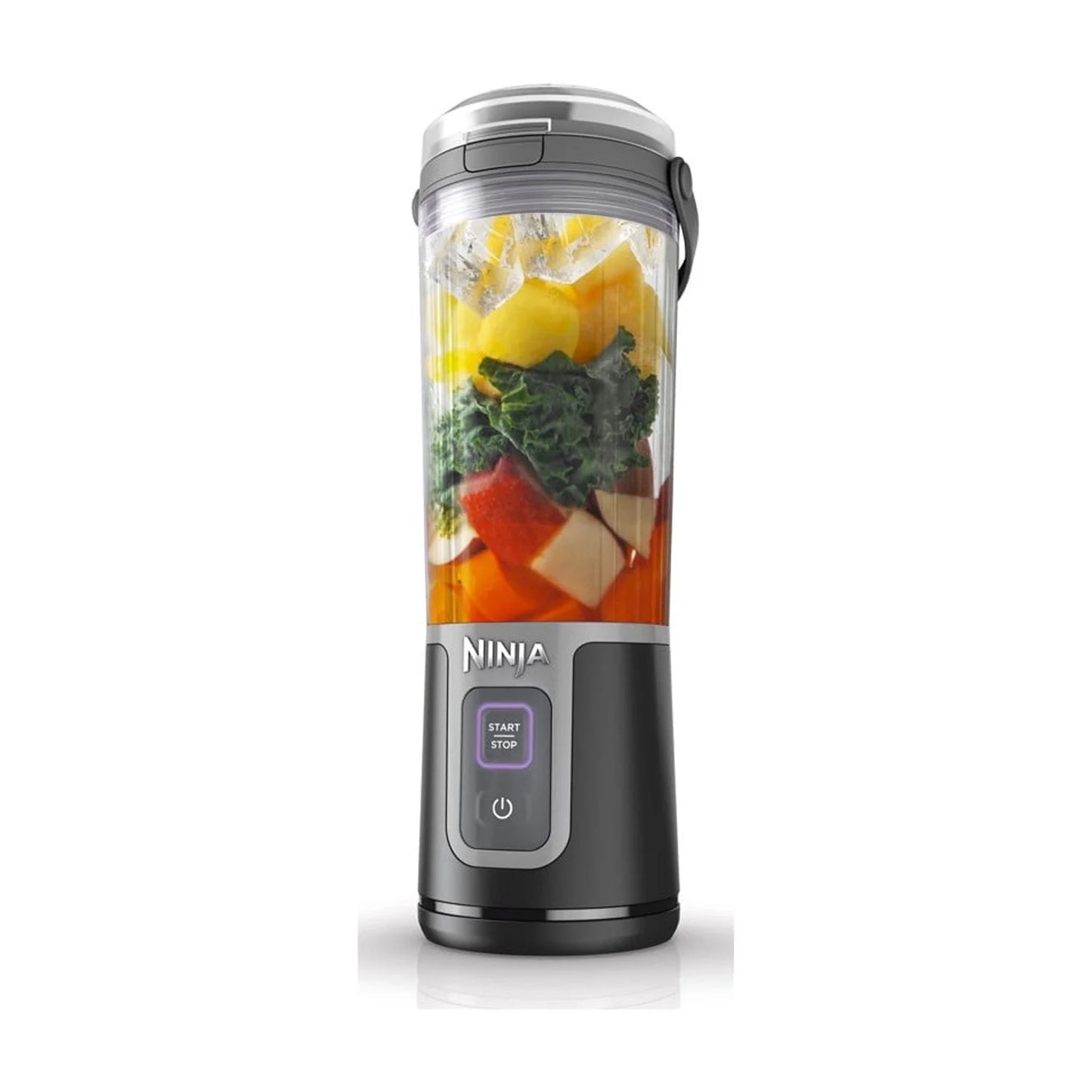 Blast 16 Oz Portable Personal Blender with Leak-Proof Lid and Easy Sip Spout, Black BC100BK