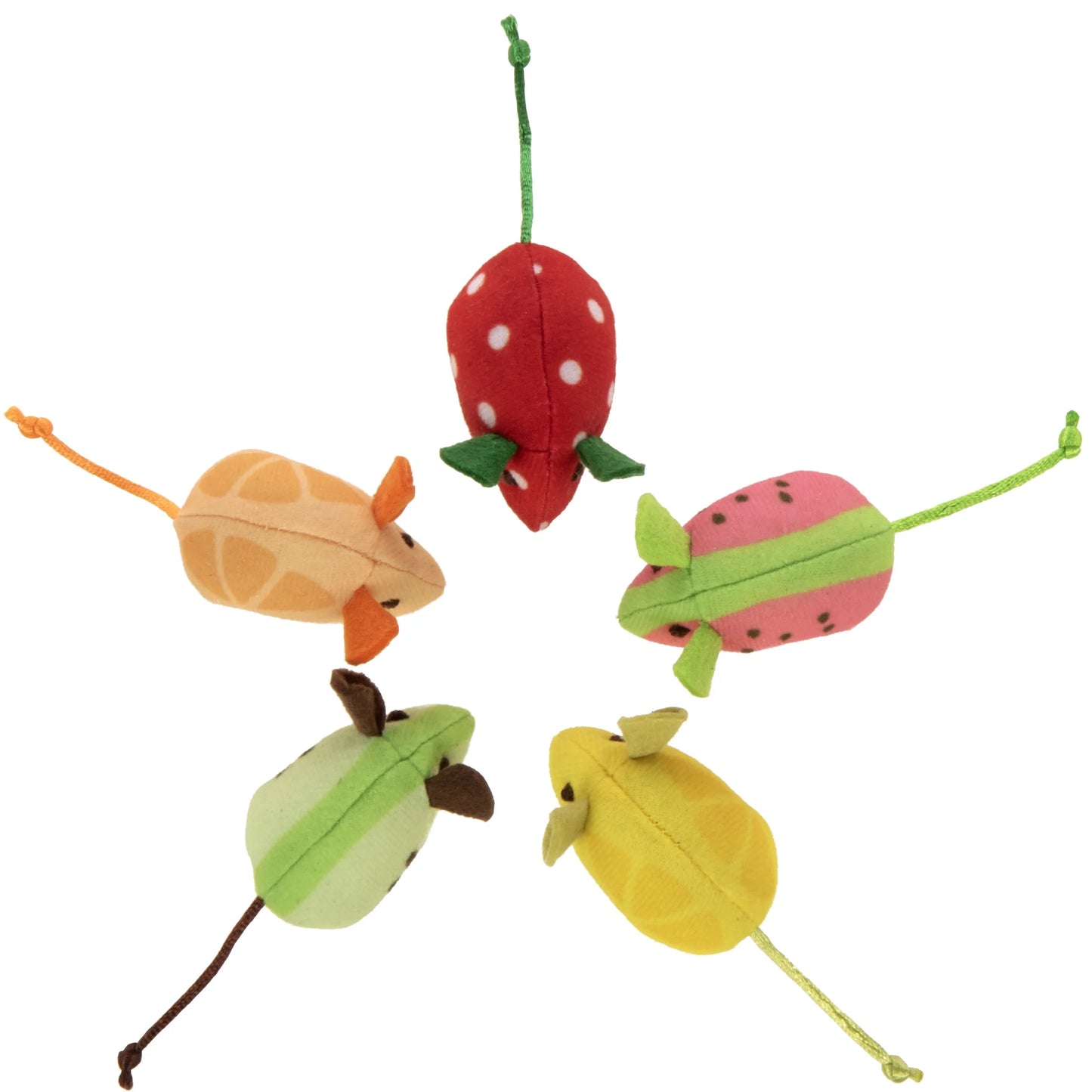 Skitter Slices Plush Cat Toy with Pure Catnip, Single Count