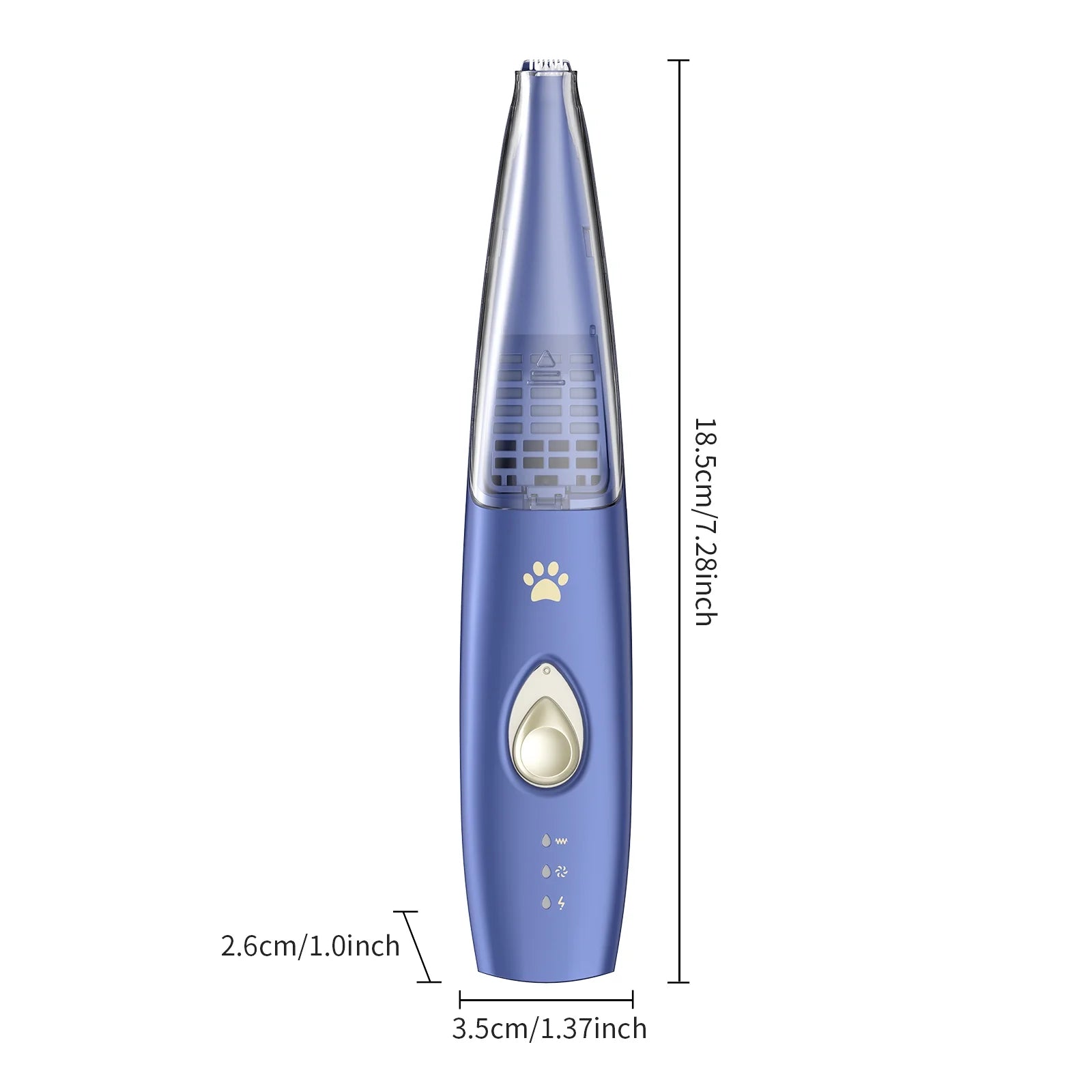 Vacuum Pet Hair Clipper Pet Feet Hair Trimmer Grooming Tool Dog Shaver Buttocks Ears Eyes Hair