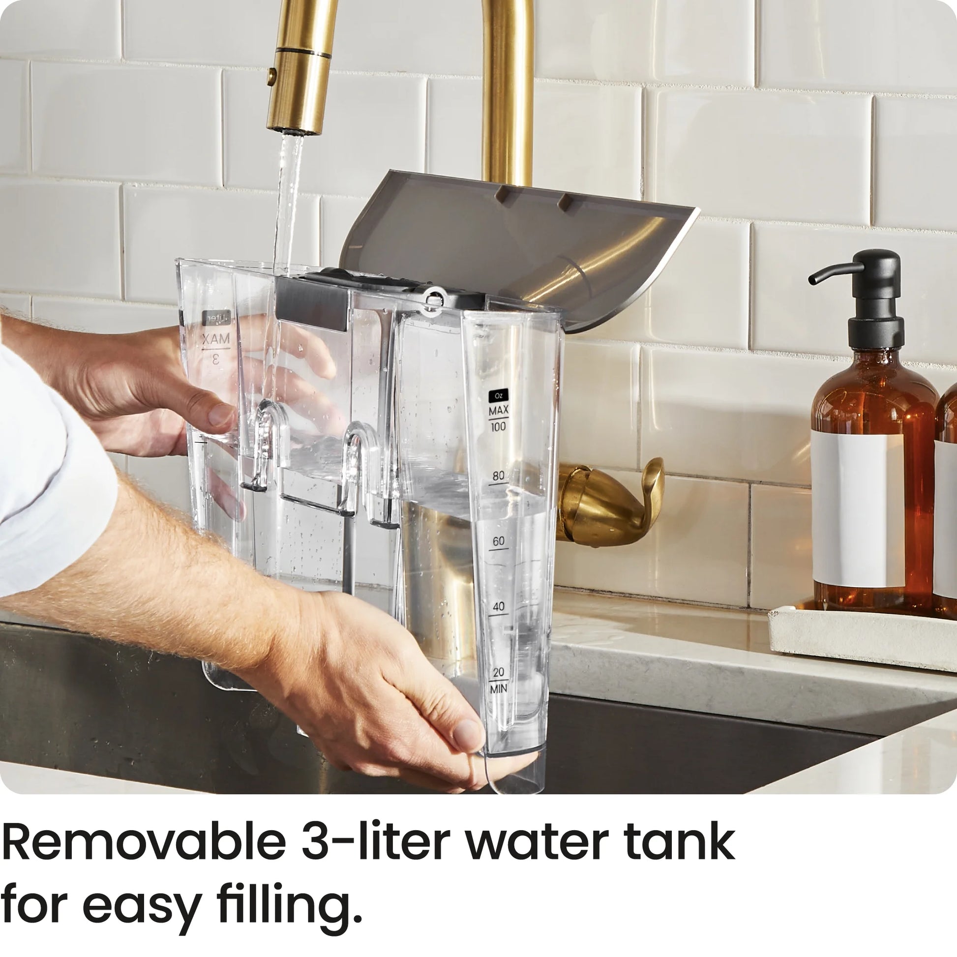 Crema Supreme Espresso Machine with Conical Burr Grinder and Steam Wand – Stainless Steel, New