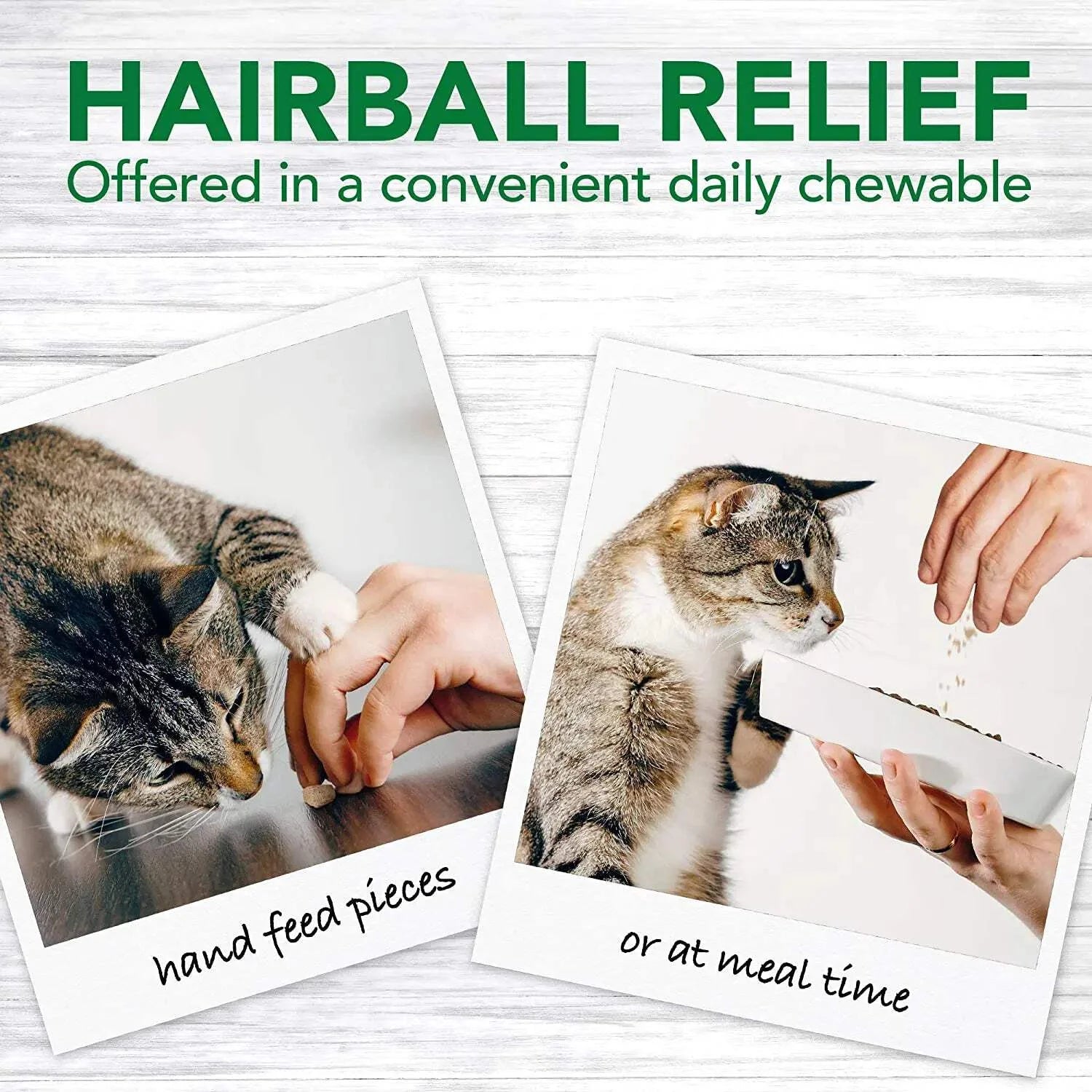 Cat Hairball Relief Digestive Aid - 60 Chewable Tablets