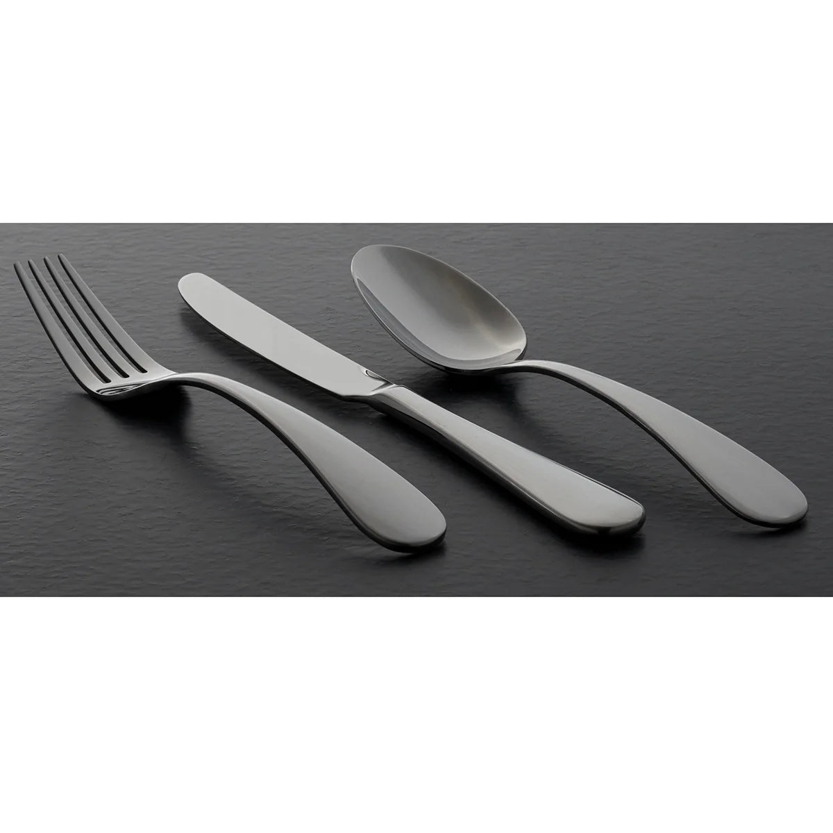 Teso 40-Piece Stainless Steel Flatware Set with Caddy (Service for 8)
