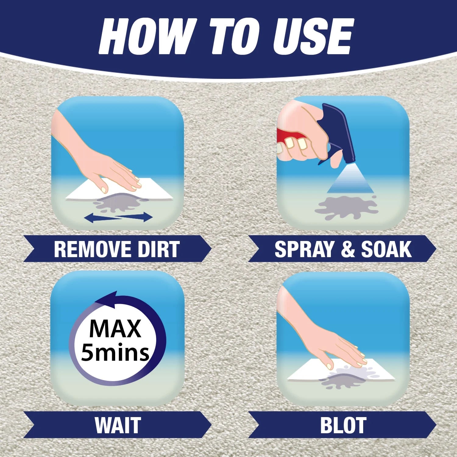 Urine Destroyer Carpet Cleaner and Odor Eliminator Spray, 32 Oz