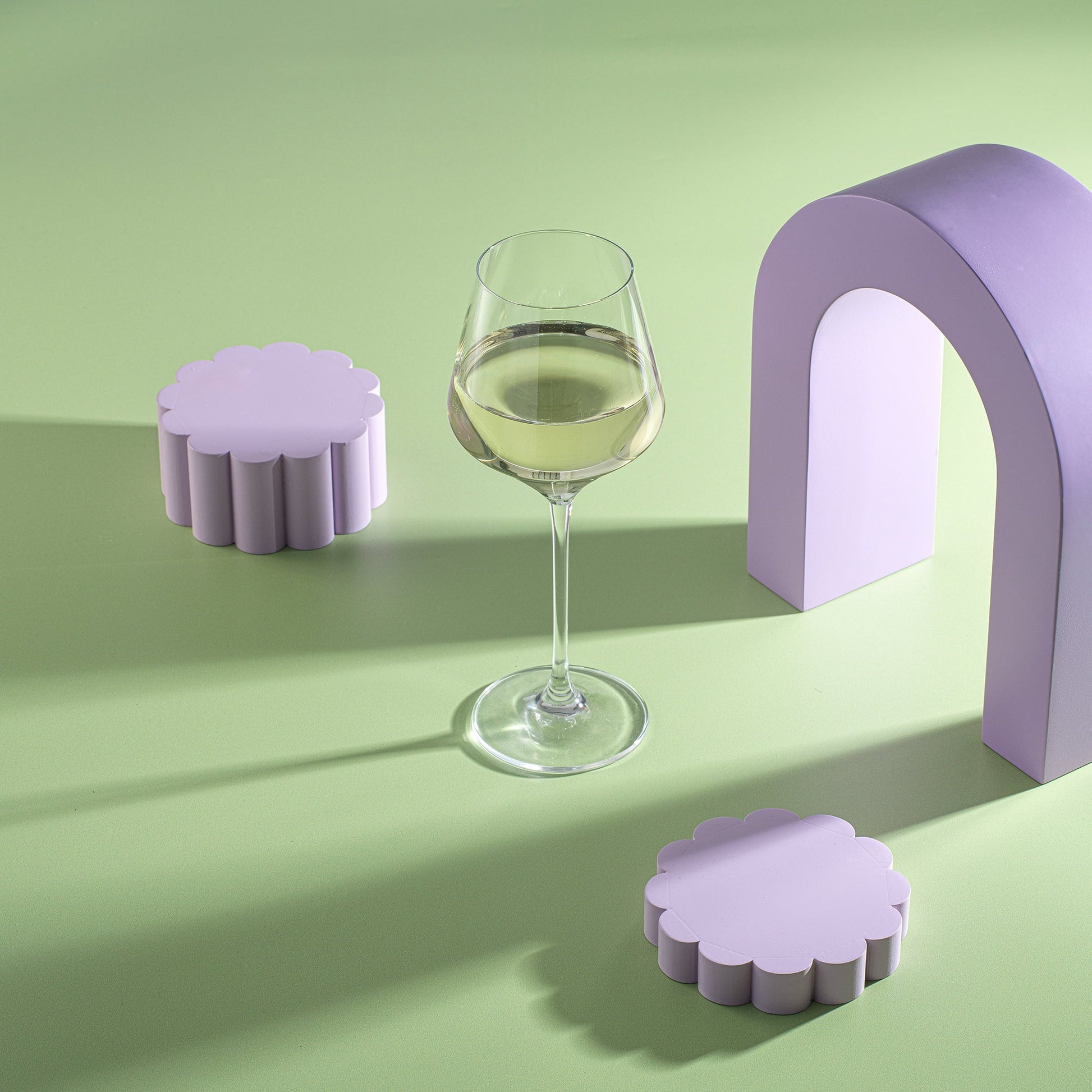 Layla White Wine Glasses, Set of 4