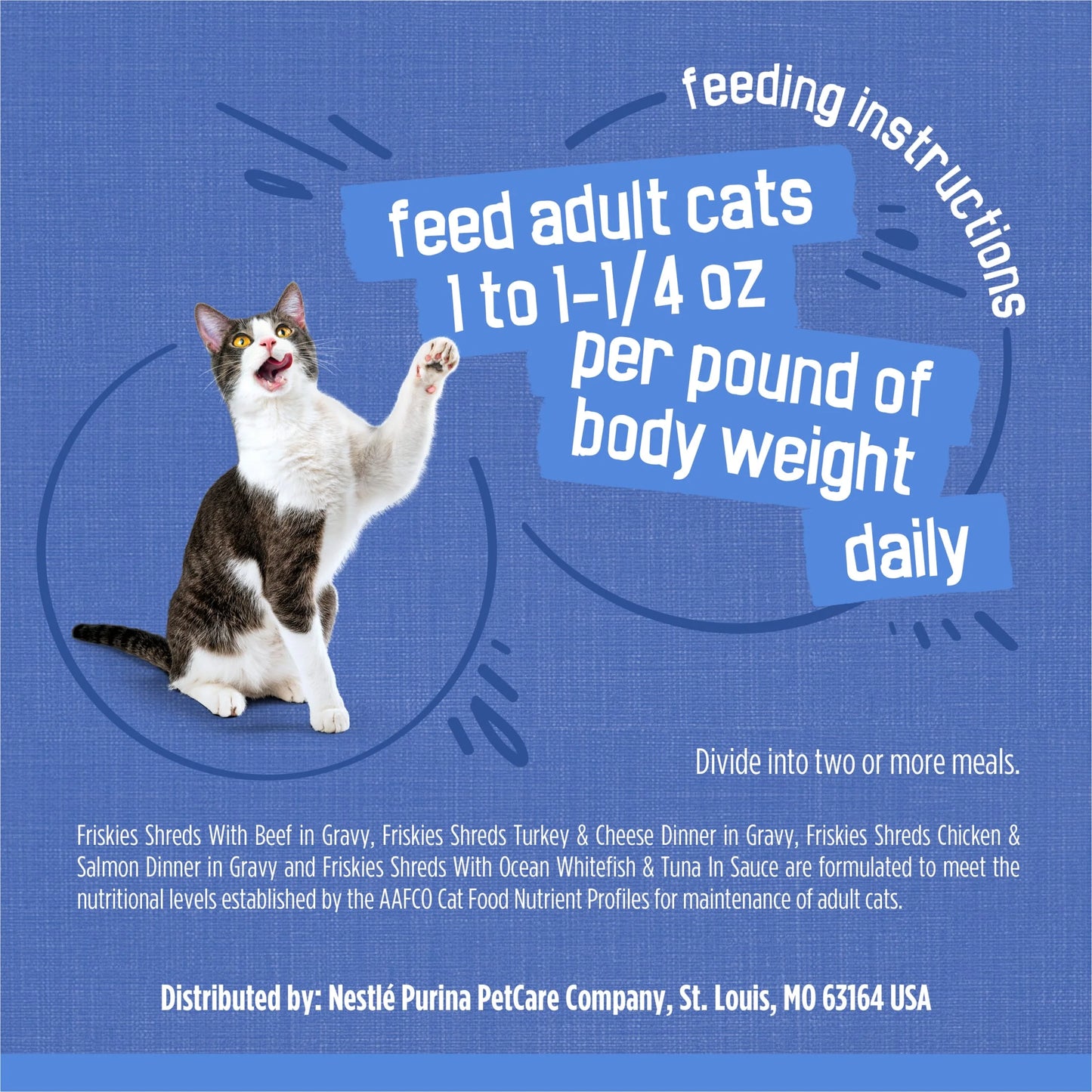 Purina  Shredded Gravy Variety Pack, Wet Cat Food, 5.5 oz Cans, 40 Count